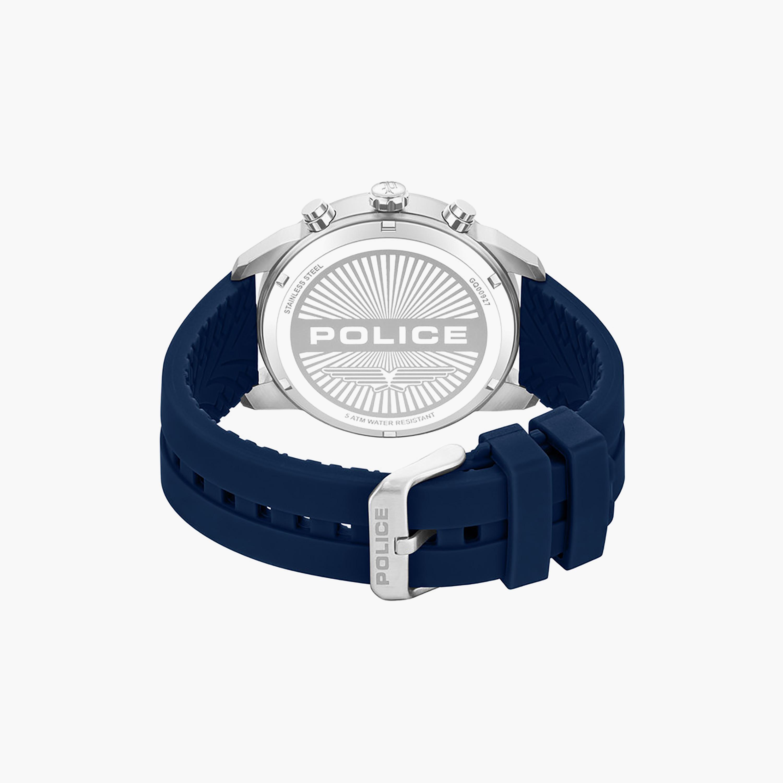Neist Blue Dial Silicone Strap Chronograph Watch for Men-men-watchesandjewellery-watches-image-3