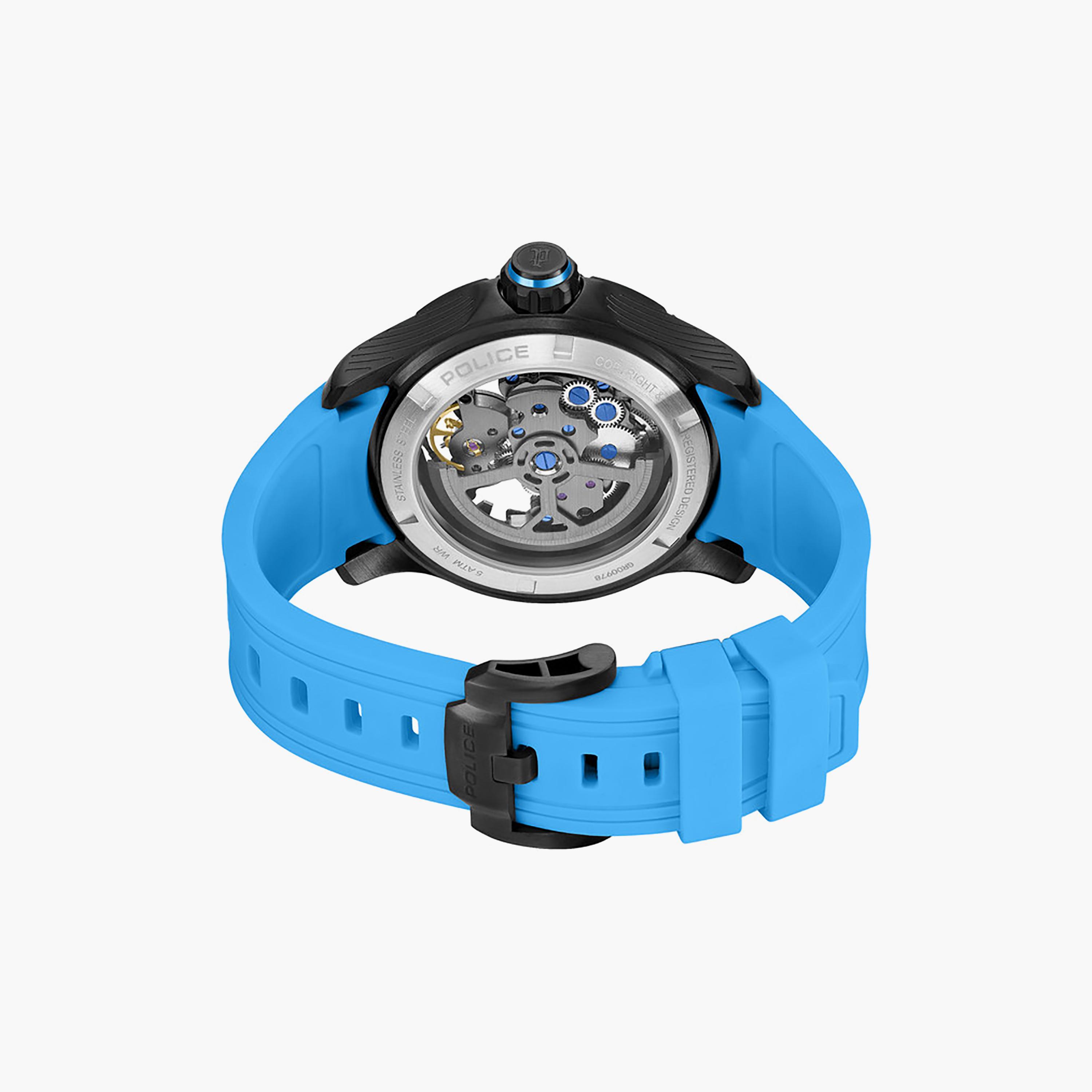 Spirit Gunmetal Dial Silicone Strap Analog Watch for Men-men-watchesandjewellery-watches-image-3