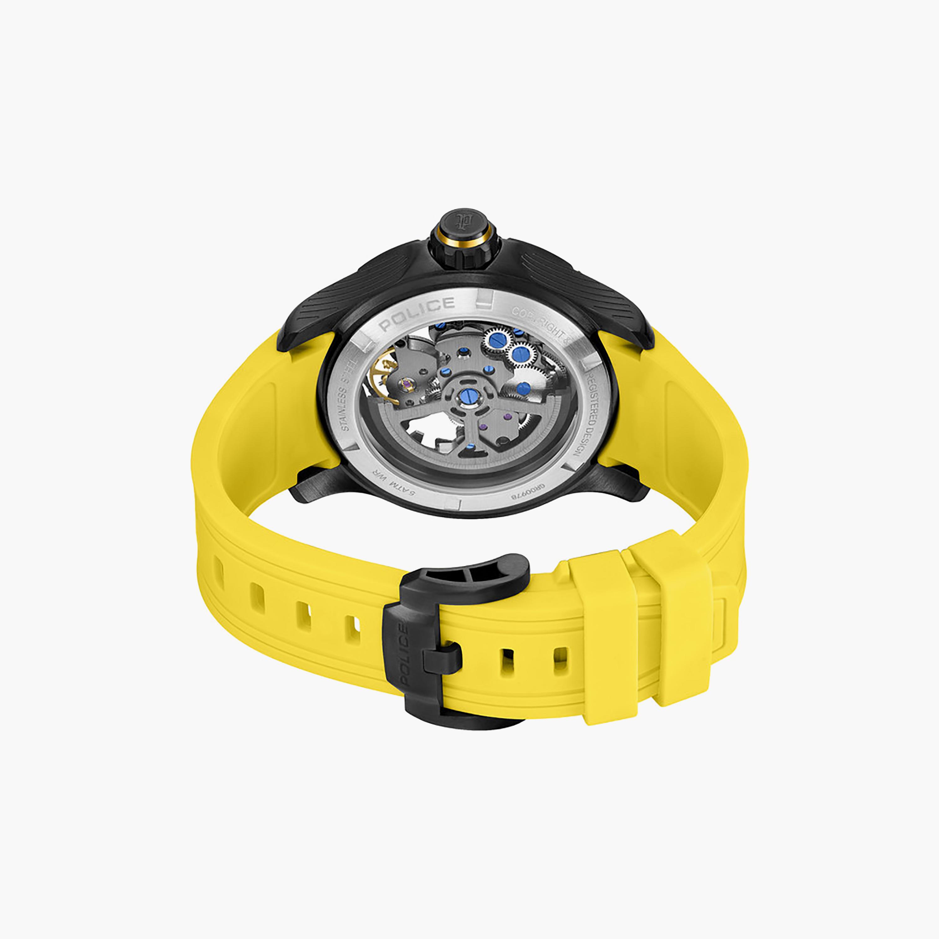 Spirit Gunmetal Dial Silicone Strap Analog Watch for Men-men-watchesandjewellery-watches-image-3