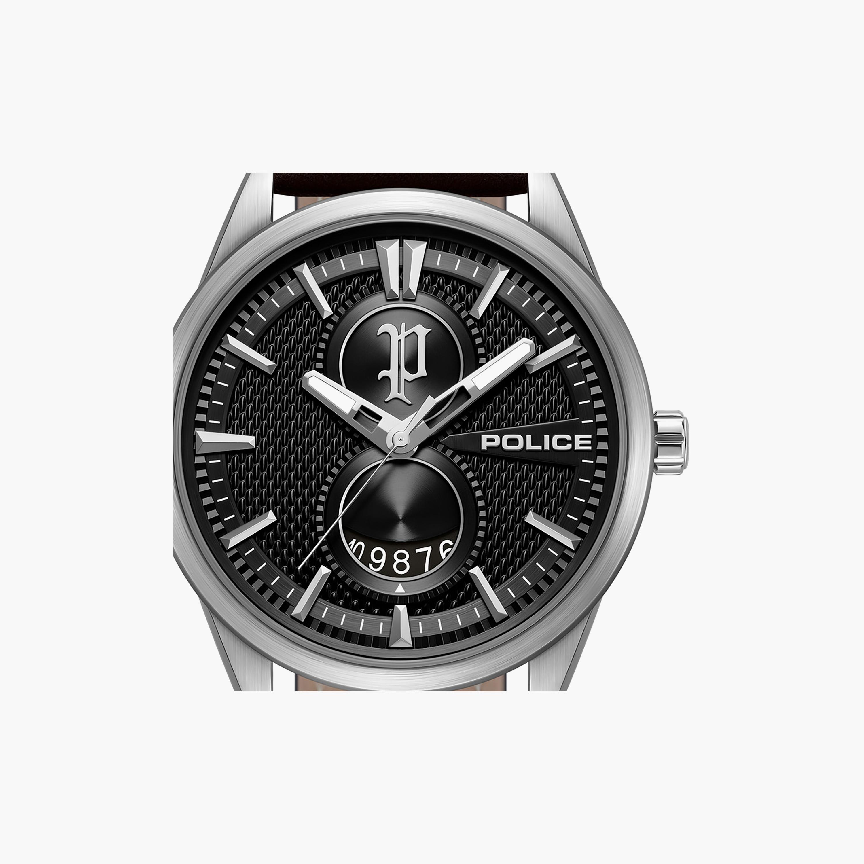 Styleshift Black Dial Genuine Leather Strap Analog Watch for Men-men-watchesandjewellery-watches-image-4