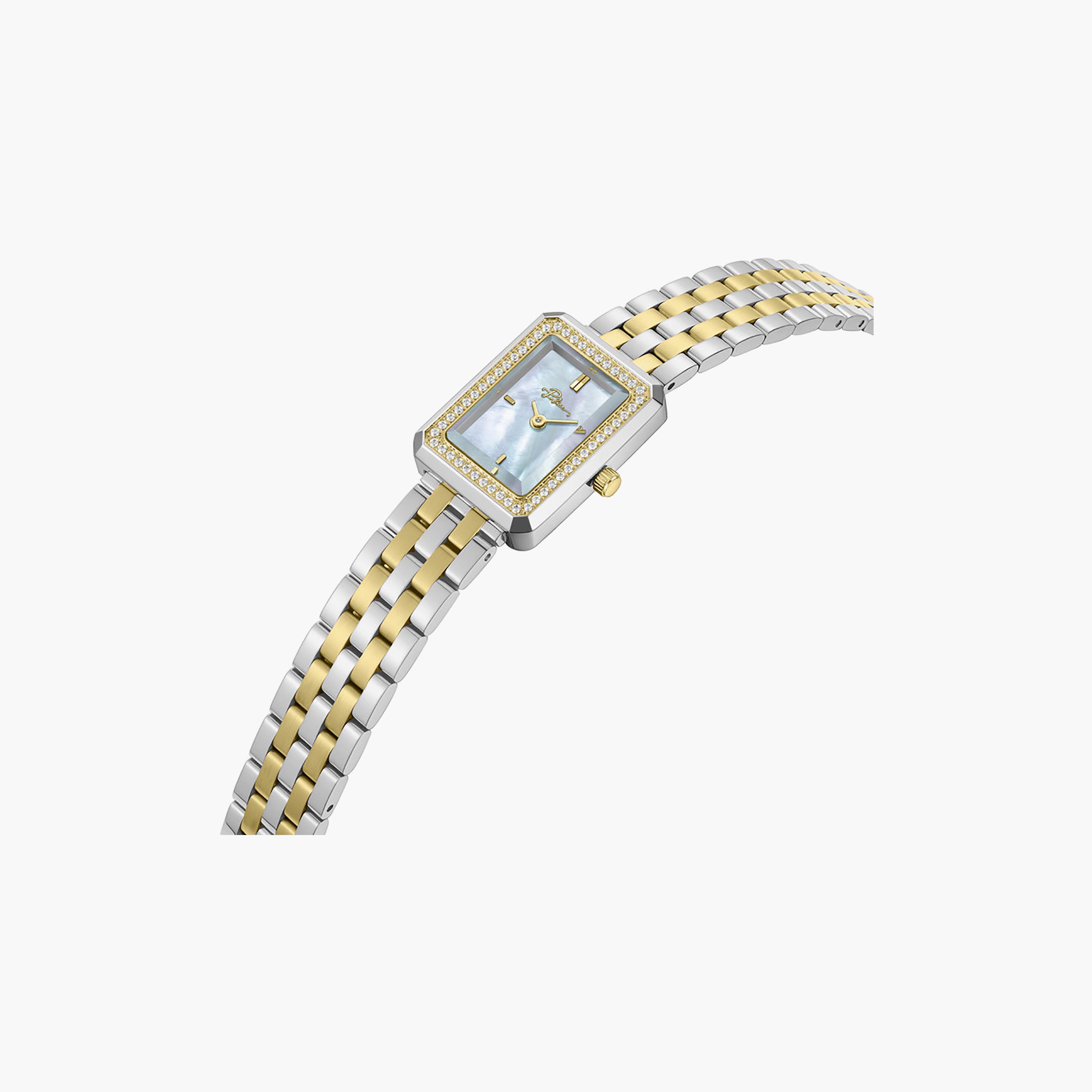 Uloya Silver Dial Stainless Steel Bracelet Analog Watch for Women-women-watchesandjewellery-watches-image-2