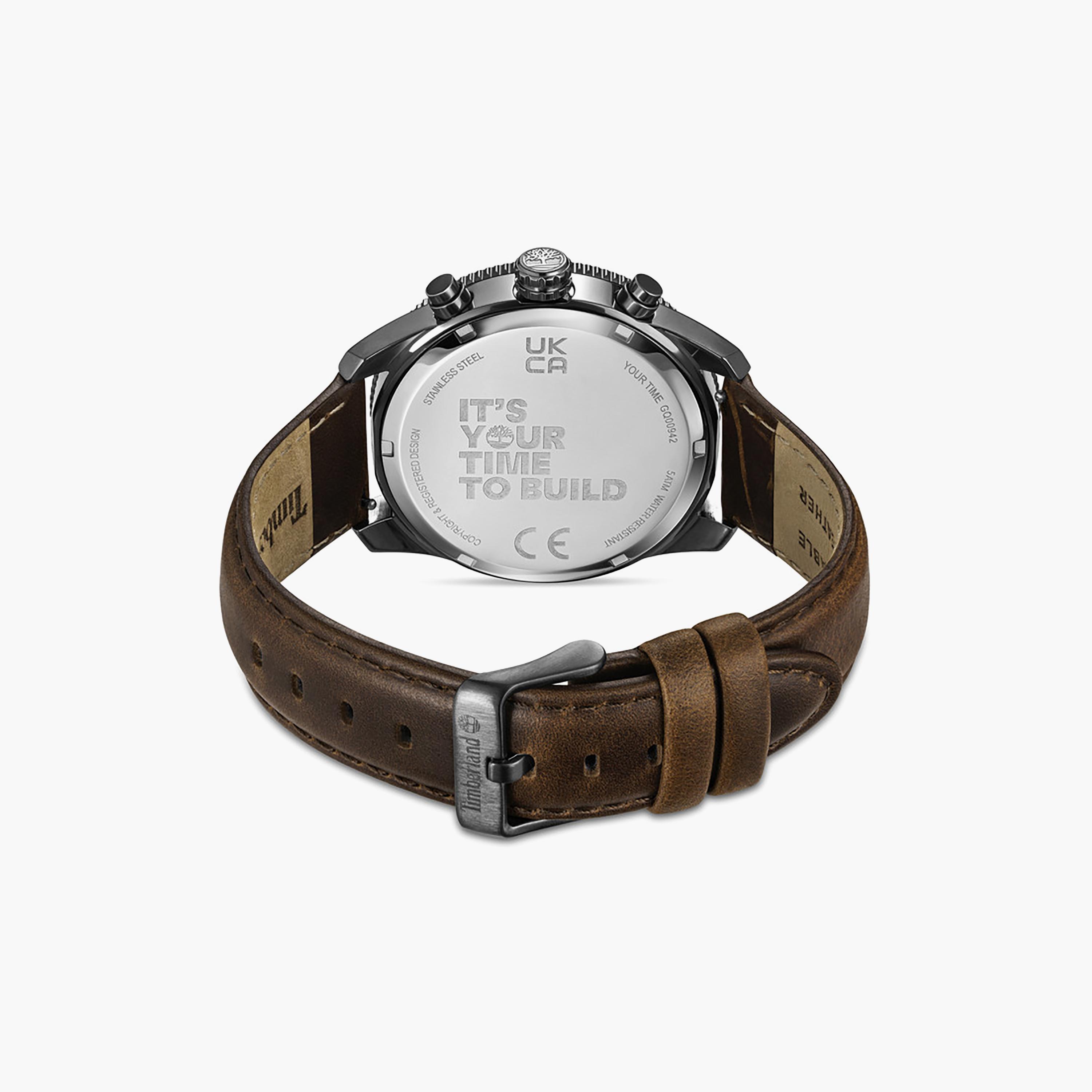 Carrigan Interchangeable Strap & Bezel Chronograph Watch for Men-men-watchesandjewellery-watches-image-5