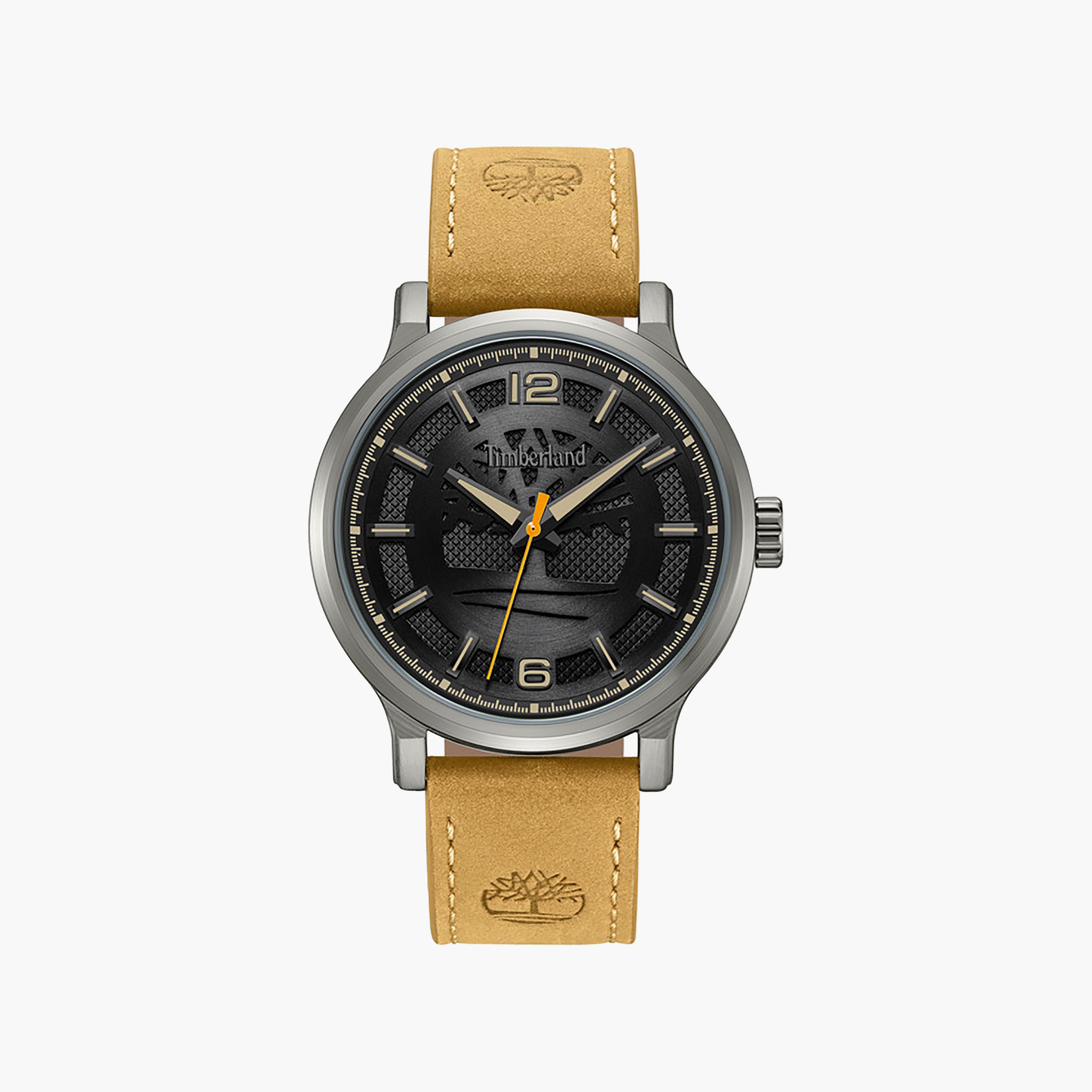 Driscoll Black Dial Leather Strap Analog Watch for Men-men-watchesandjewellery-watches-image-1