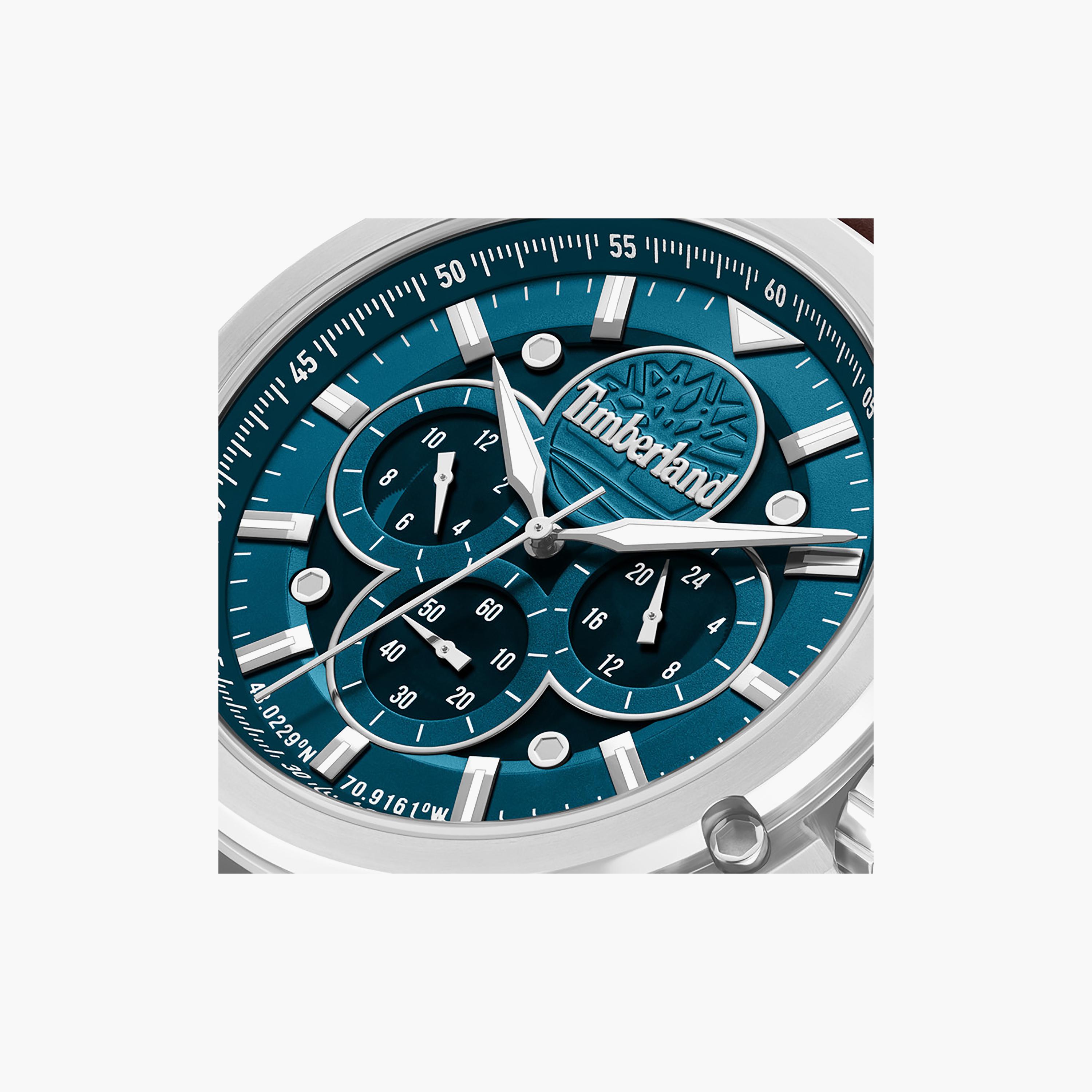 Fast Strike Green Dial Leather Strap Multifunction Watch for Men-men-watchesandjewellery-watches-image-4