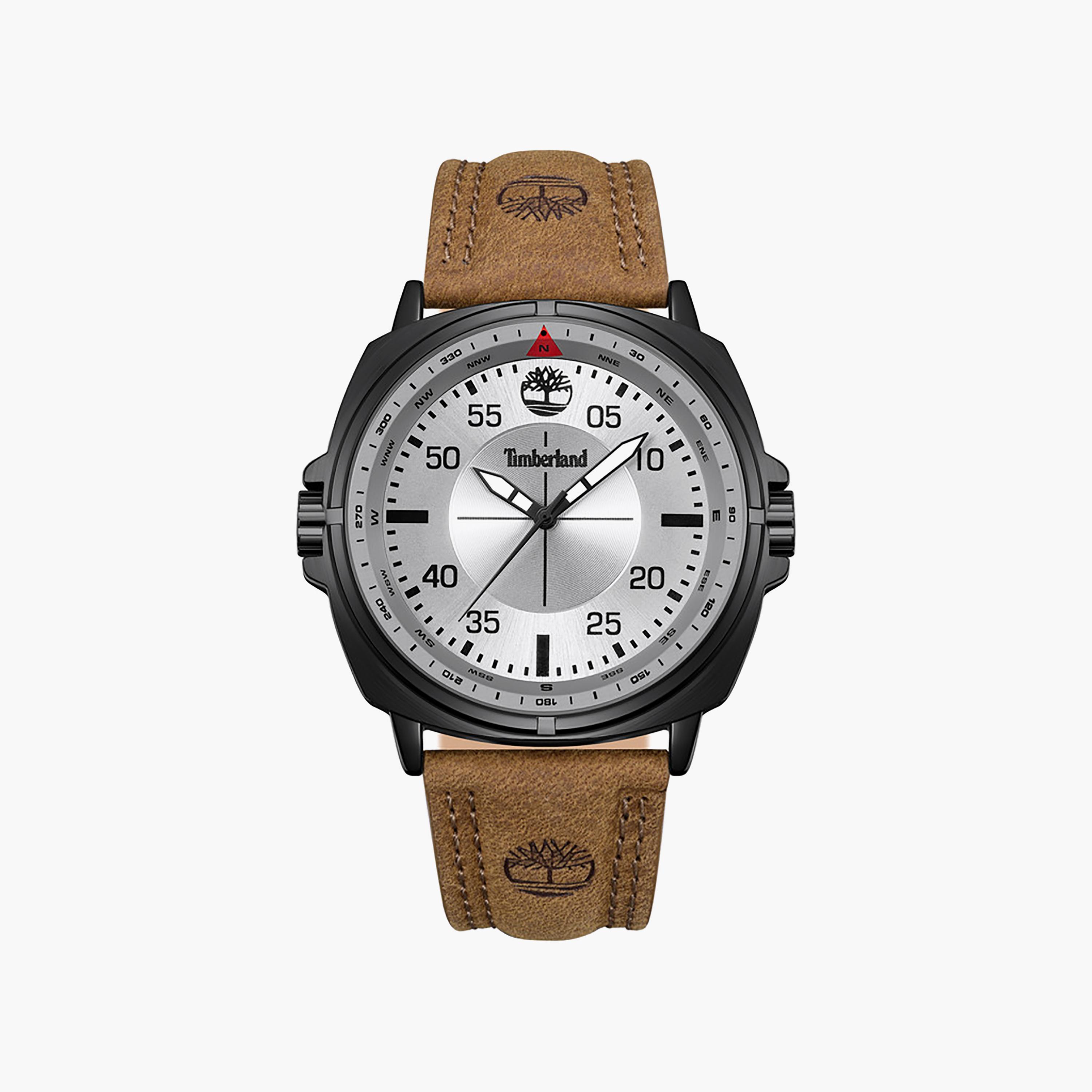 Williston Grey Dial Leather Strap Analog Watch for Men-men-watchesandjewellery-watches-image-1