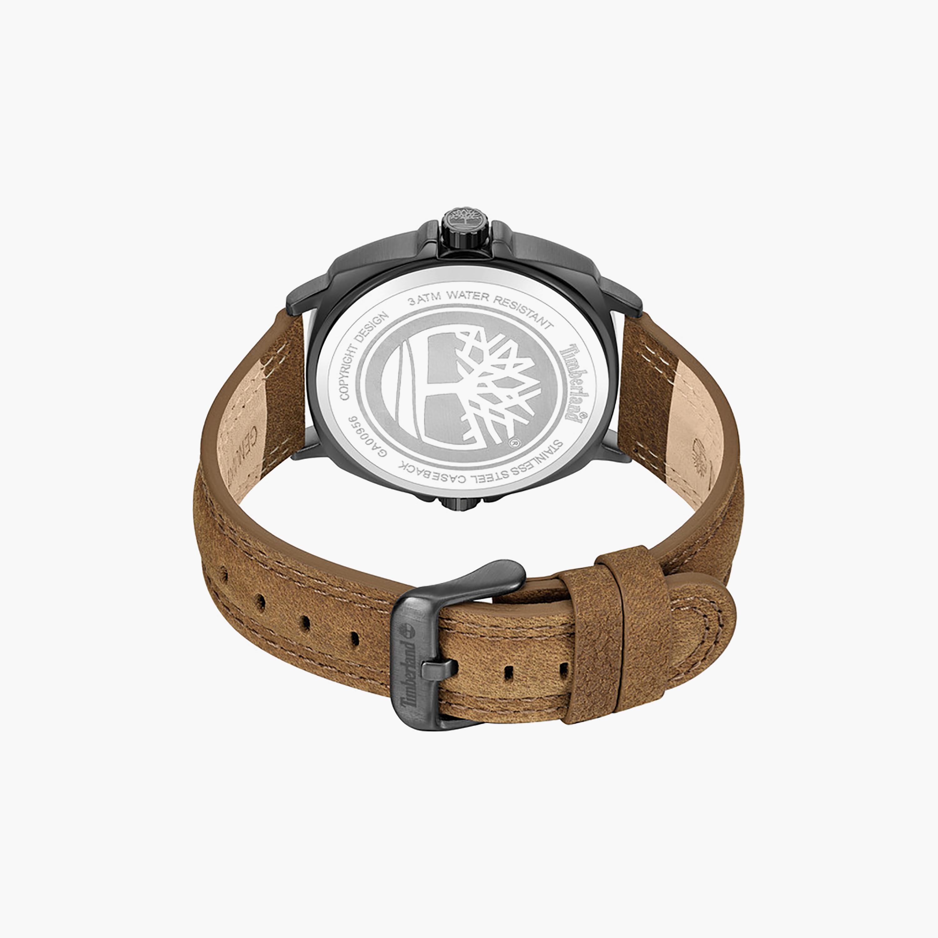 Williston Grey Dial Leather Strap Analog Watch for Men-men-watchesandjewellery-watches-image-3