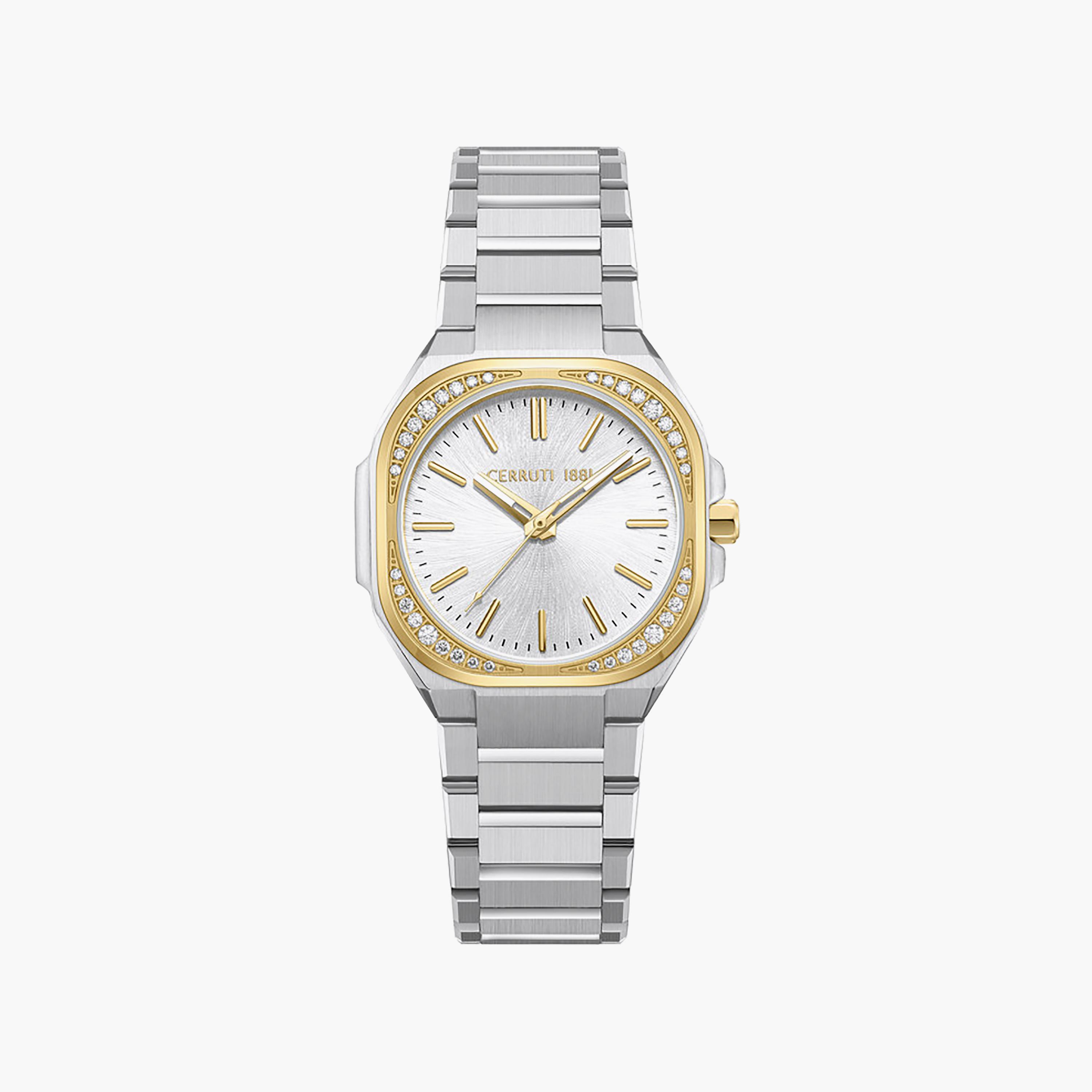 Leadri Silver Dial Stainless Steel Bracelet Analog Watch for Women-women-watchesandjewellery-watches-image-1
