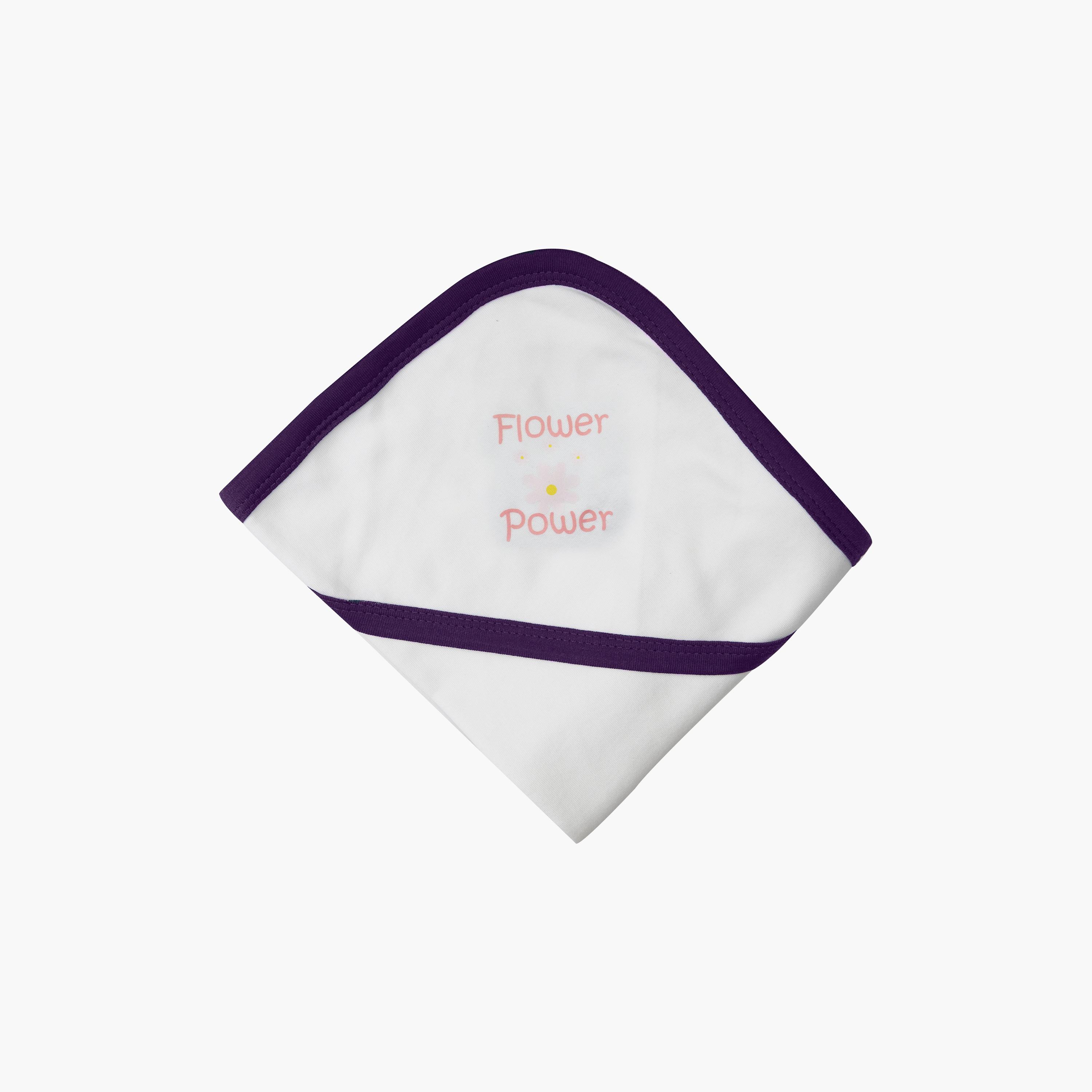 Babies Basic Cotton Hooded Blanket-baby-nursery-blanketsandswaddles-receivingblankets-image-2