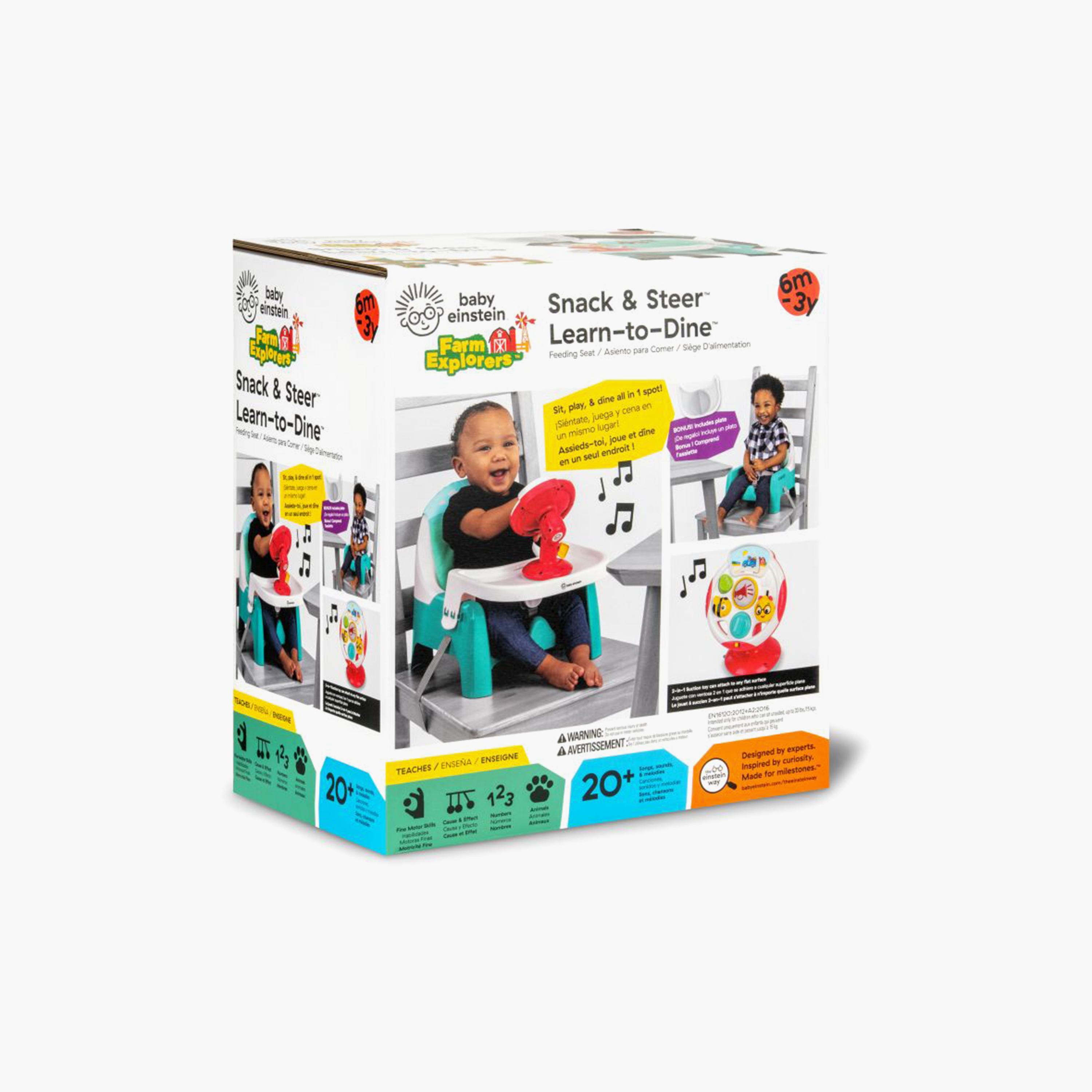 Baby Einstein Snack & Steer Feeding Seat with Removable Tray-baby-feeding-highchairsandboosters-image-7