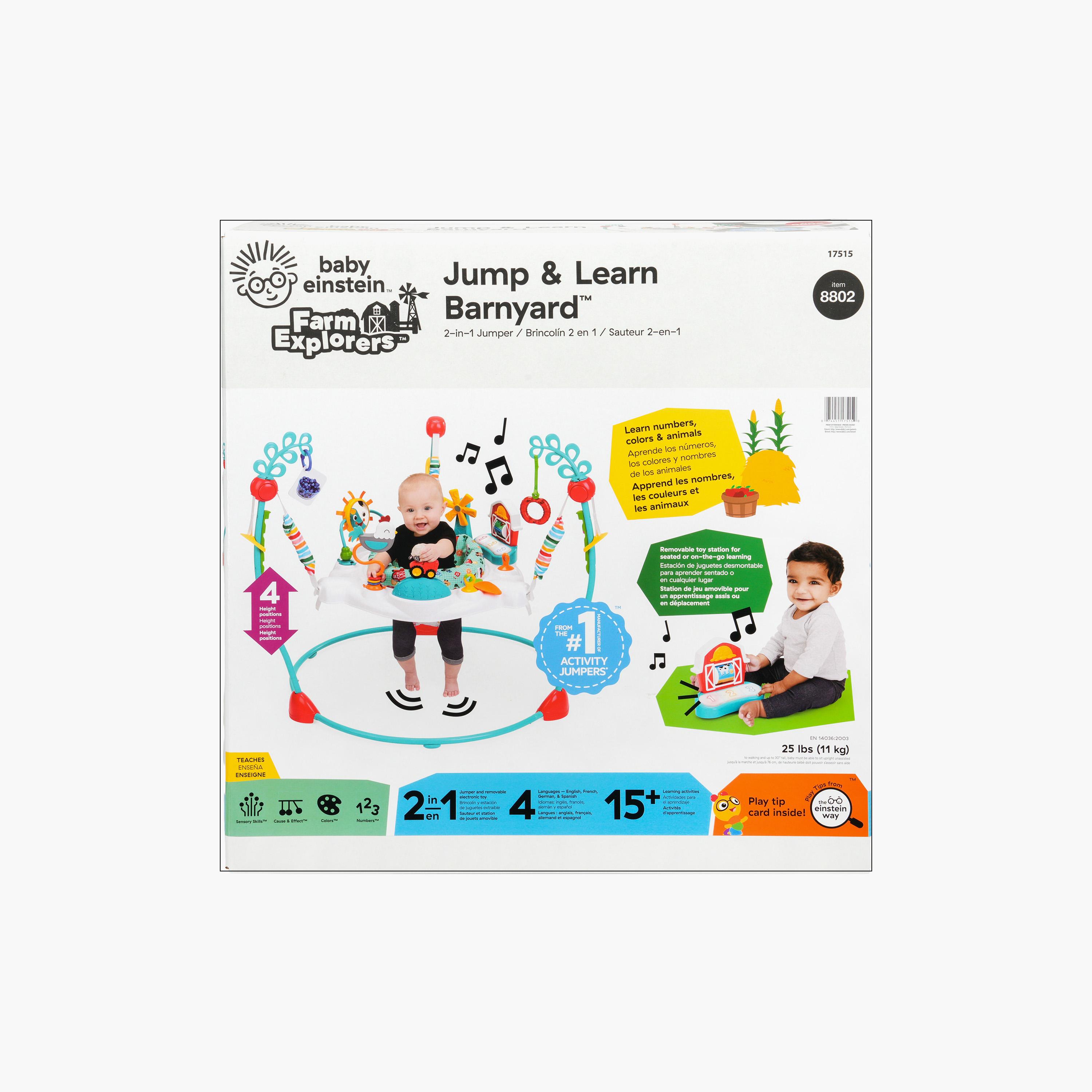 Baby Einstein 2-In-1 Jump & Learn Activity Jumper With Hanging Toys-baby-infantactivity-bouncers-image-9