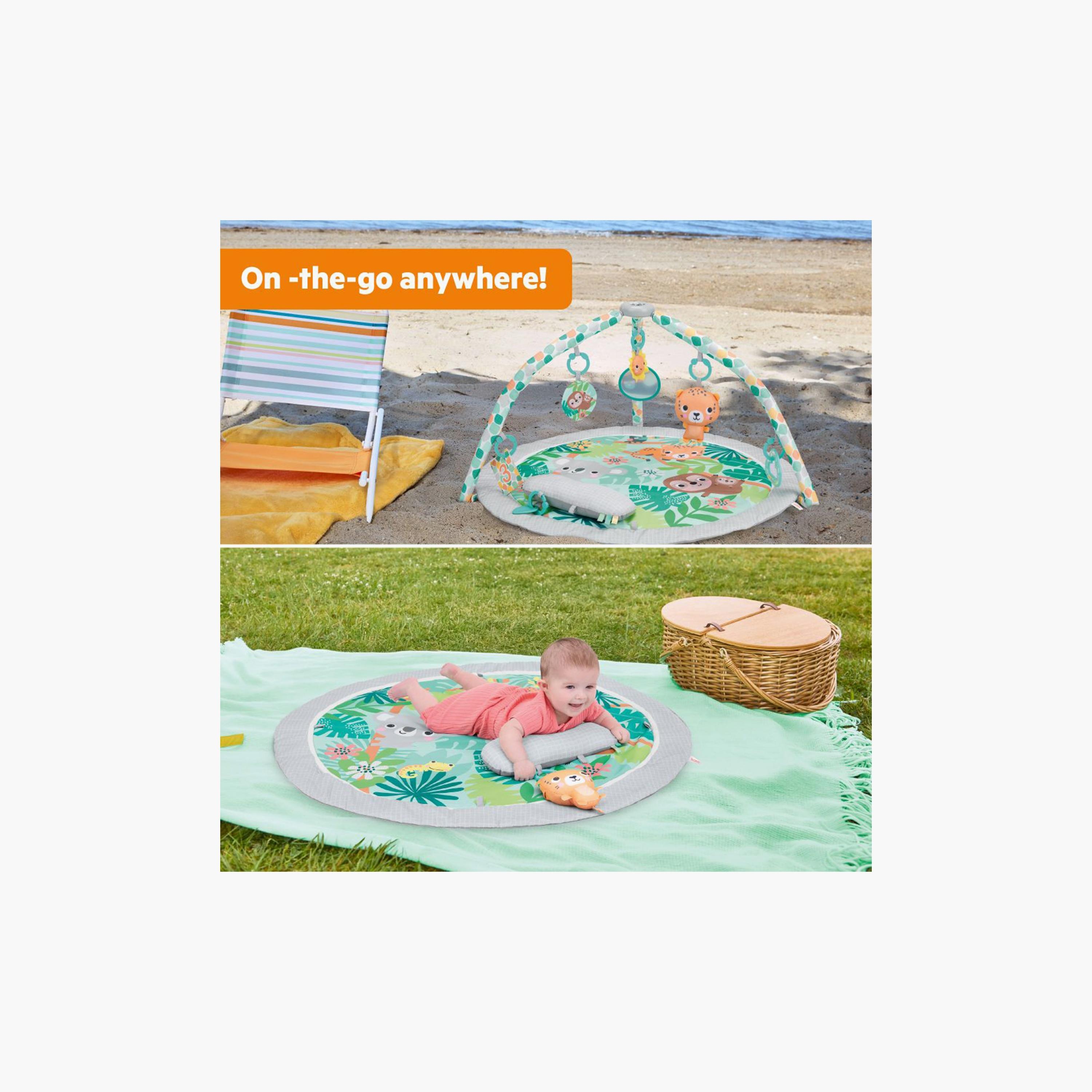 Bright Starts Pop & Wiggle Wild Rainforest Play Mat Set-baby-infantactivity-playpensandplaymats-image-6
