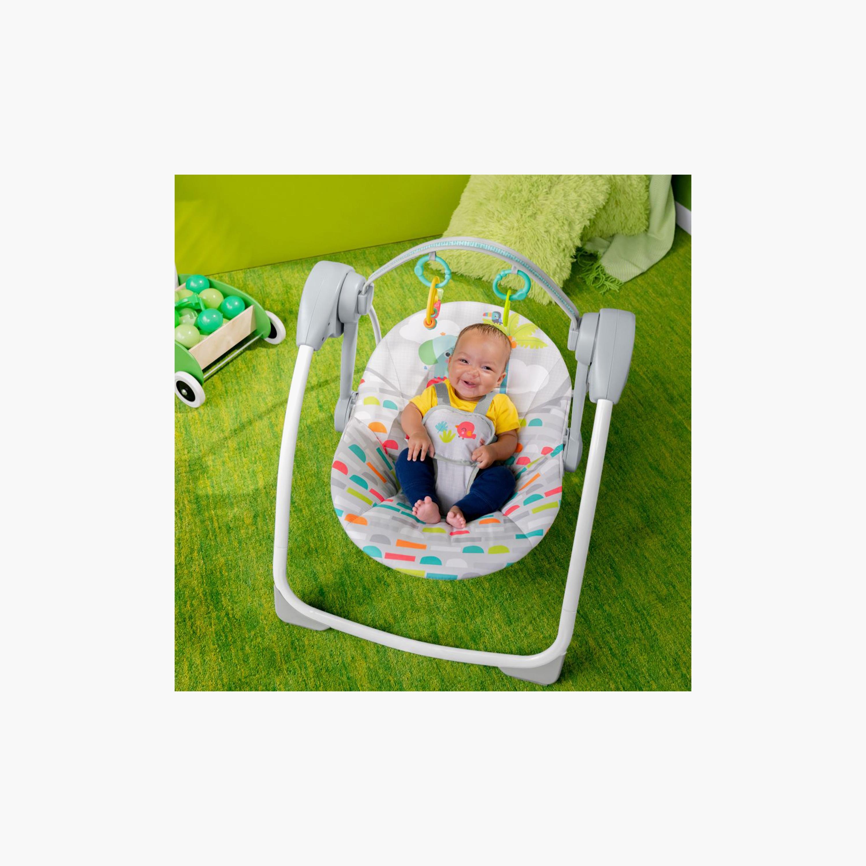 Bright Starts Compact Portable Swing with Hanging Toys-baby-infantactivity-swings-image-3