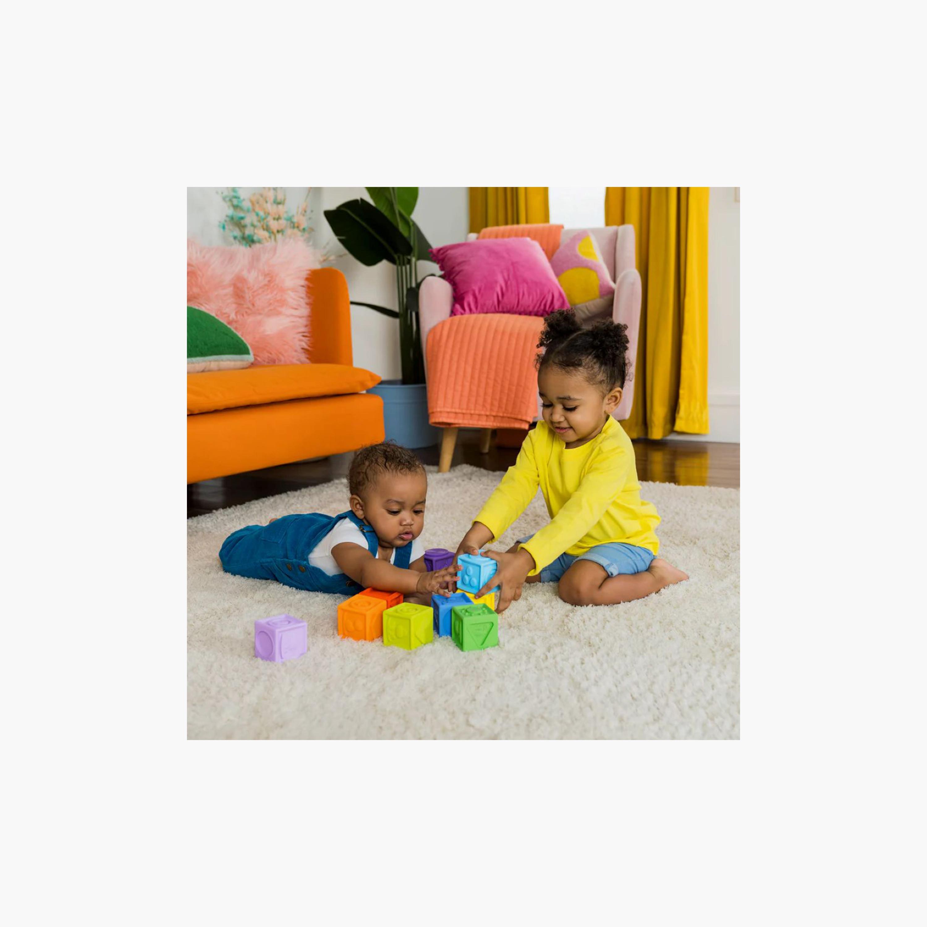 Bright Starts 9-Piece Stack & Squeeze Blocks-toys-buildingblocks-blocks-image-4