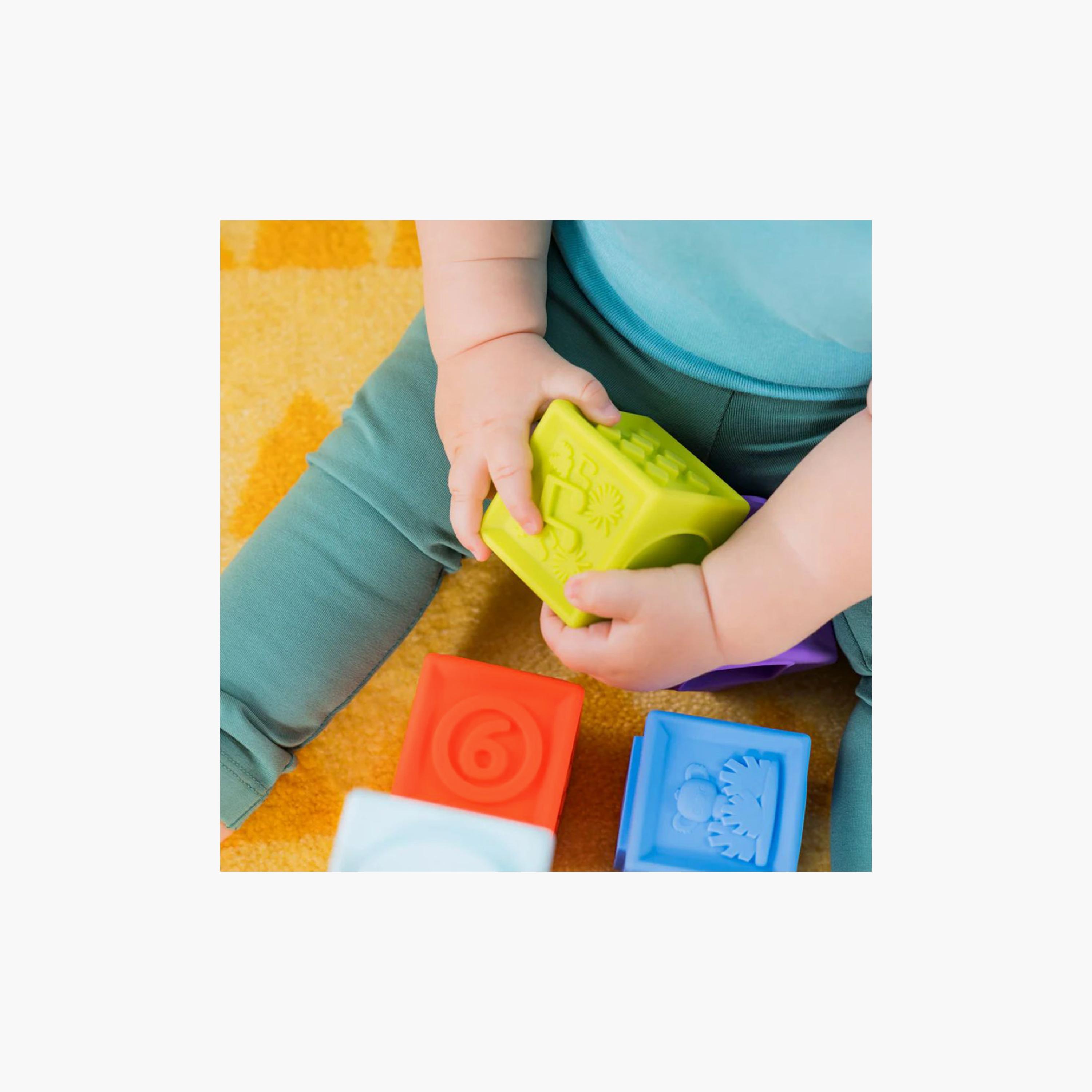 Bright Starts 9-Piece Stack & Squeeze Blocks-toys-buildingblocks-blocks-image-5