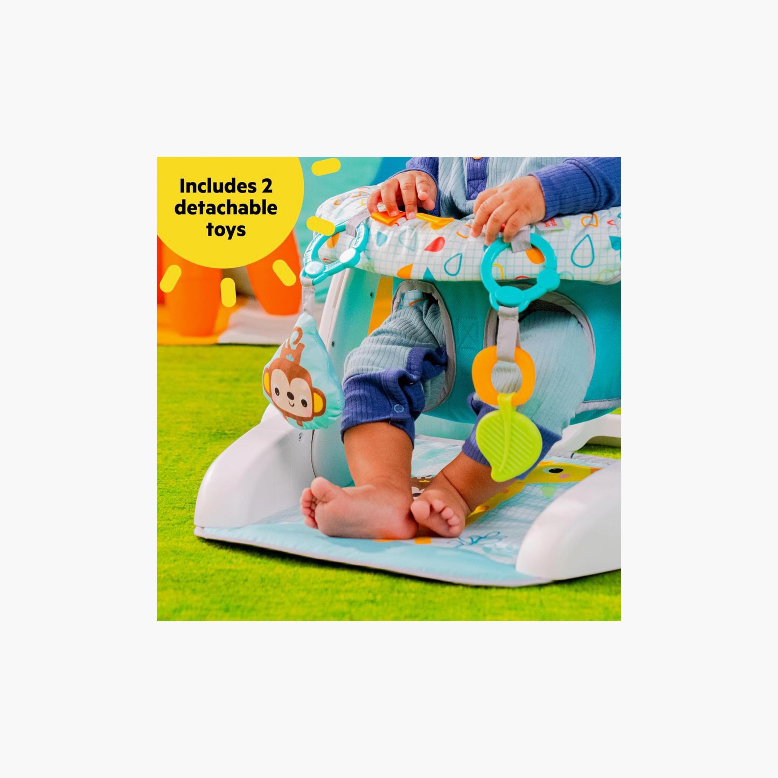 كرسي تدريب واطعام برايت ستارتس بوضعين مع العاب متدلية-baby-feeding-highchairsandboosters-image-3