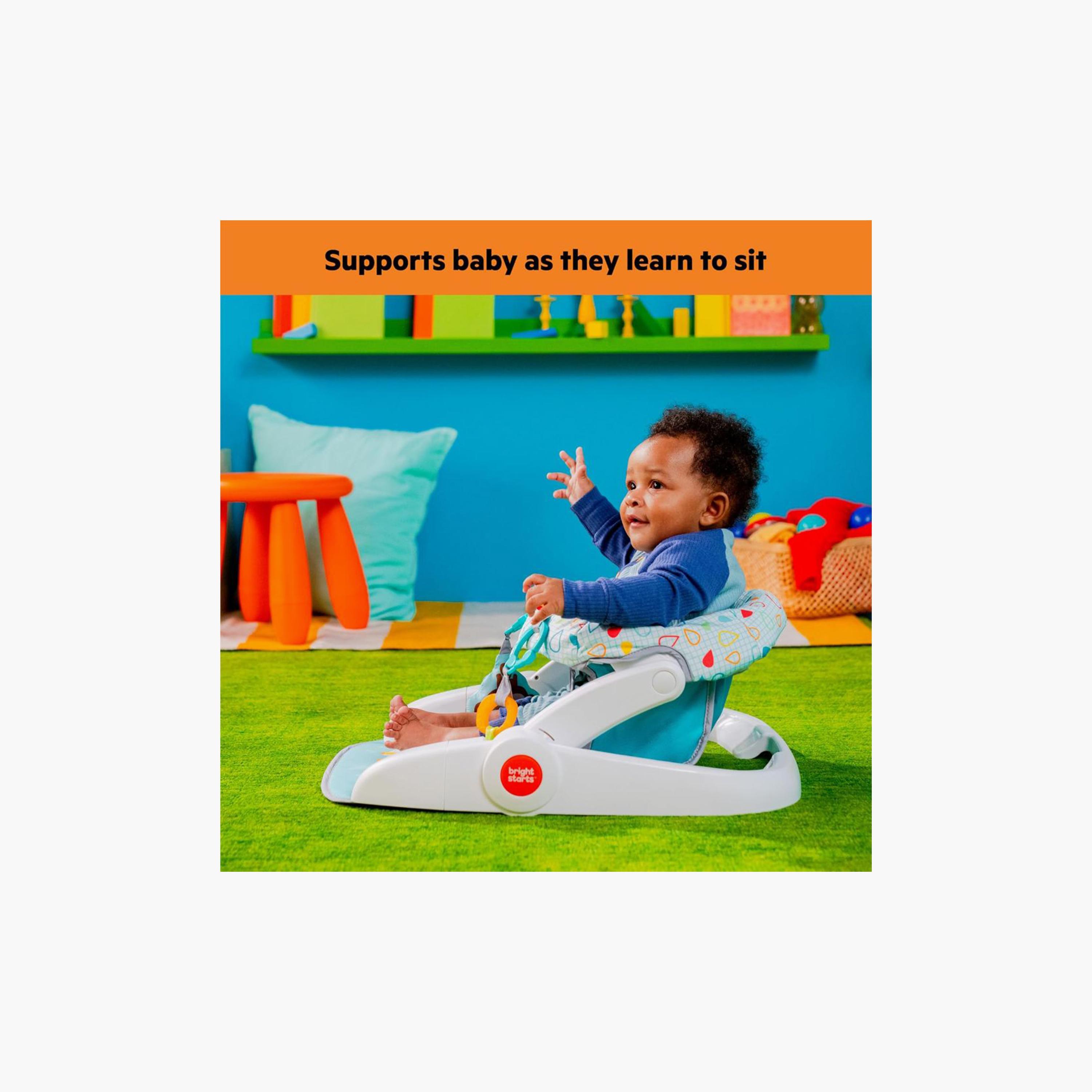 كرسي تدريب واطعام برايت ستارتس بوضعين مع العاب متدلية-baby-feeding-highchairsandboosters-image-4