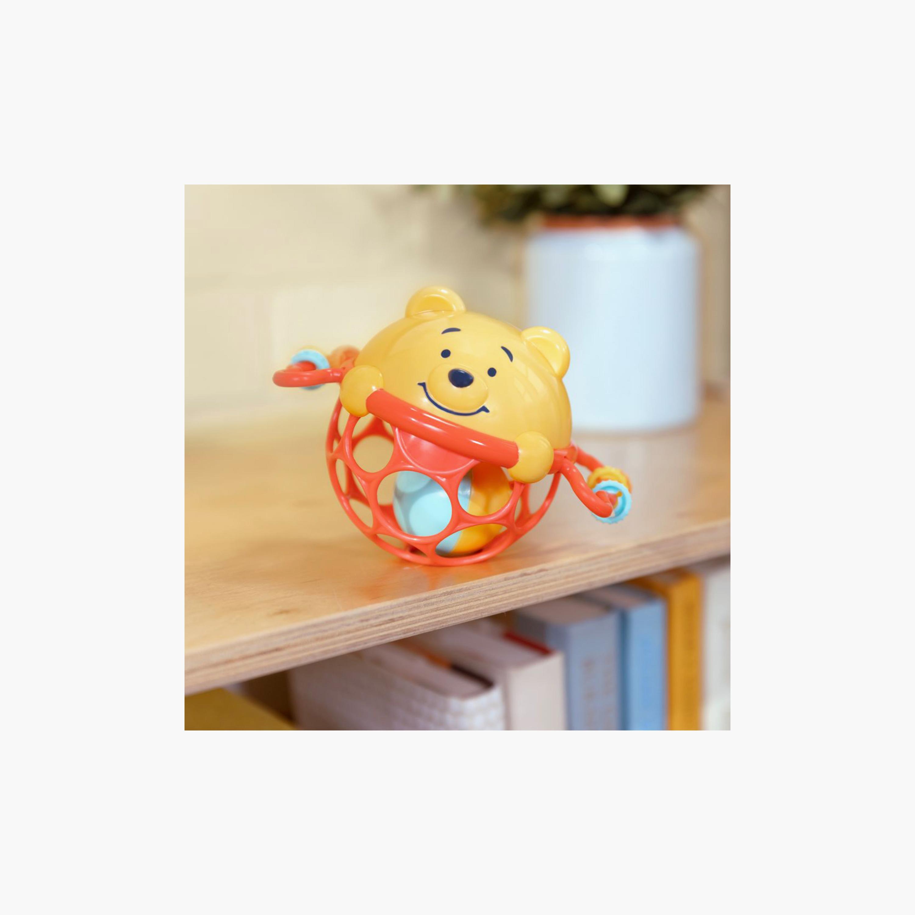 لعبة خشخيشة برايت ستارتس ويني ذا بوه جينغل اند شيك-toys-babyandtoddlertoys-rattlesandteethers-image-2