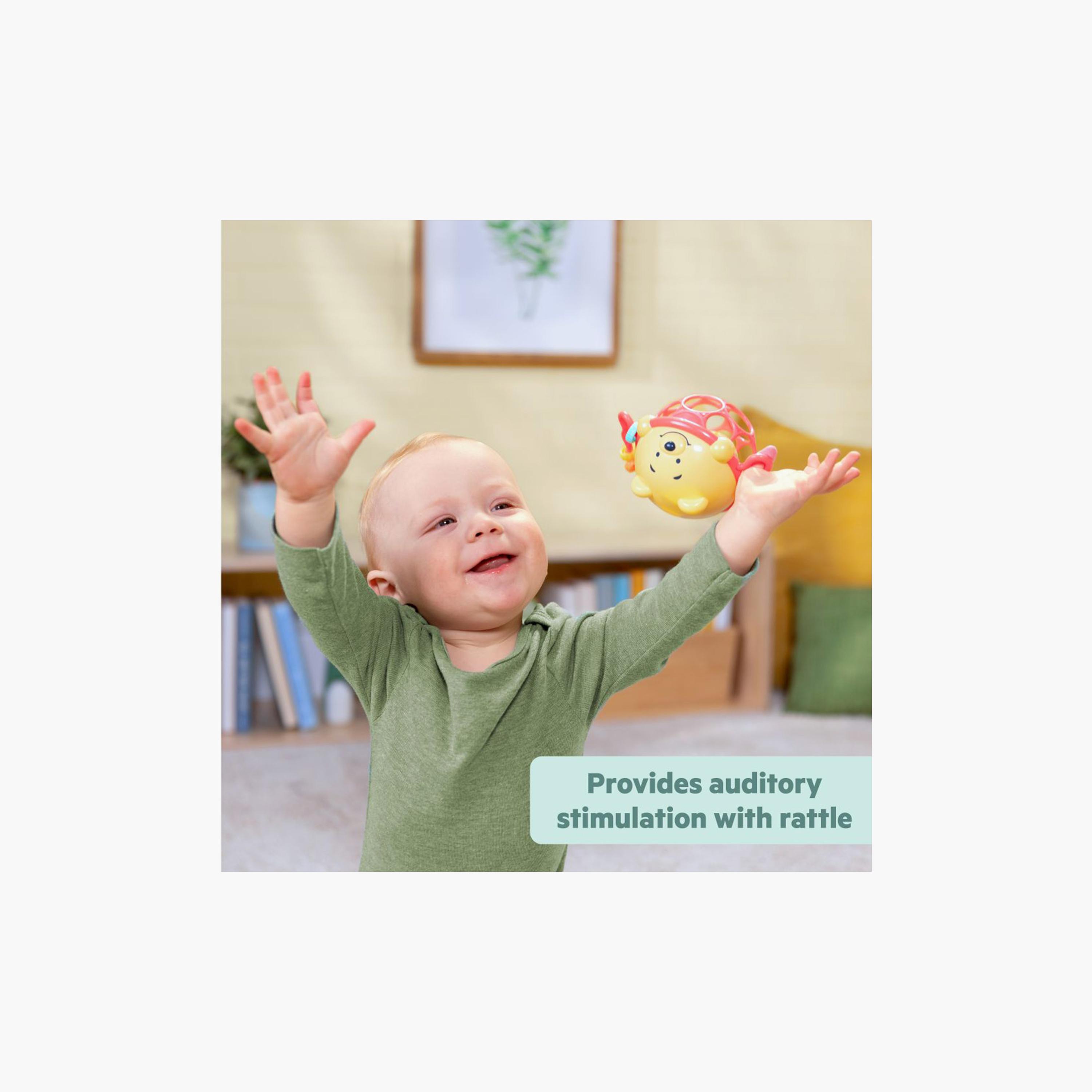 لعبة خشخيشة برايت ستارتس ويني ذا بوه جينغل اند شيك-toys-babyandtoddlertoys-rattlesandteethers-image-4