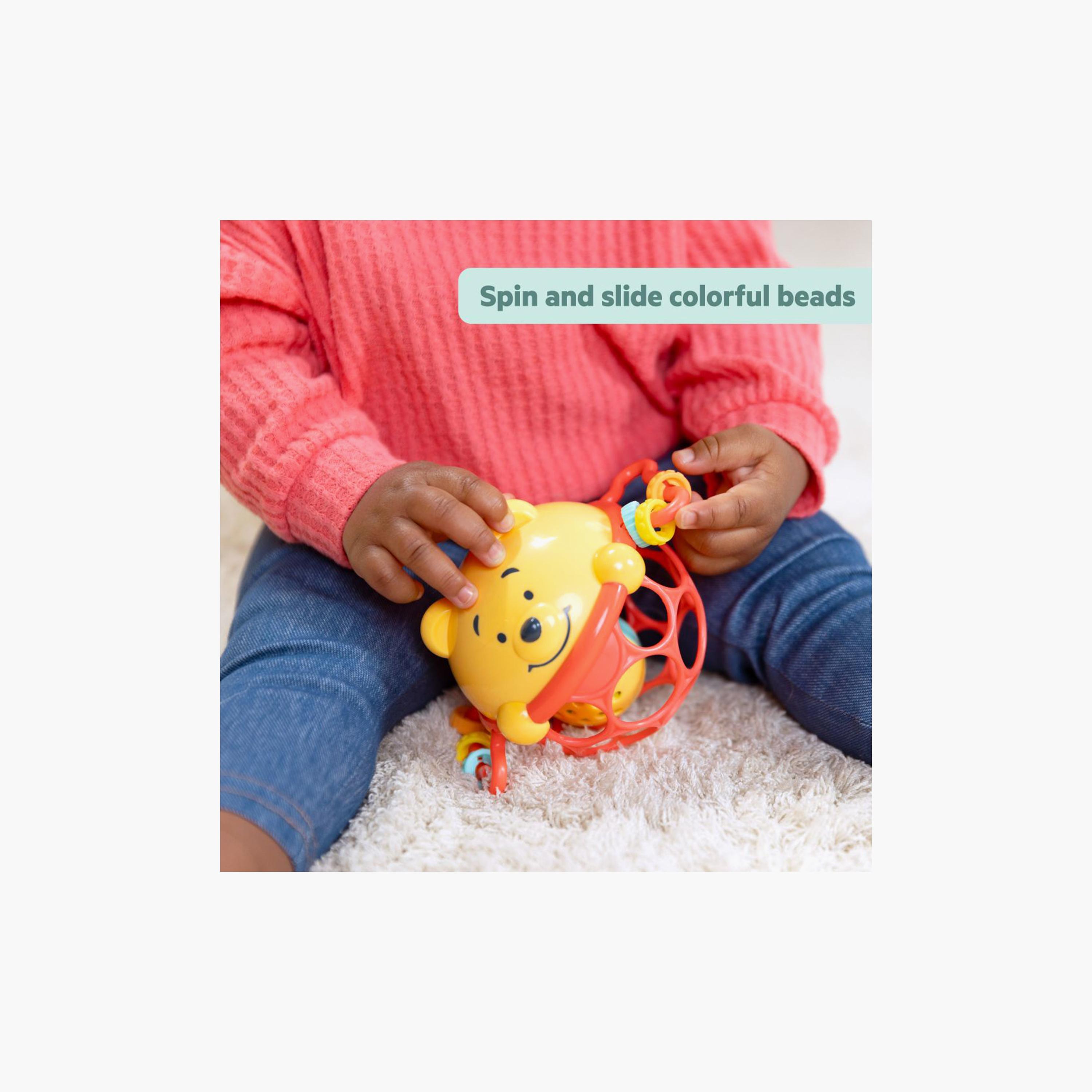لعبة خشخيشة برايت ستارتس ويني ذا بوه جينغل اند شيك-toys-babyandtoddlertoys-rattlesandteethers-image-5