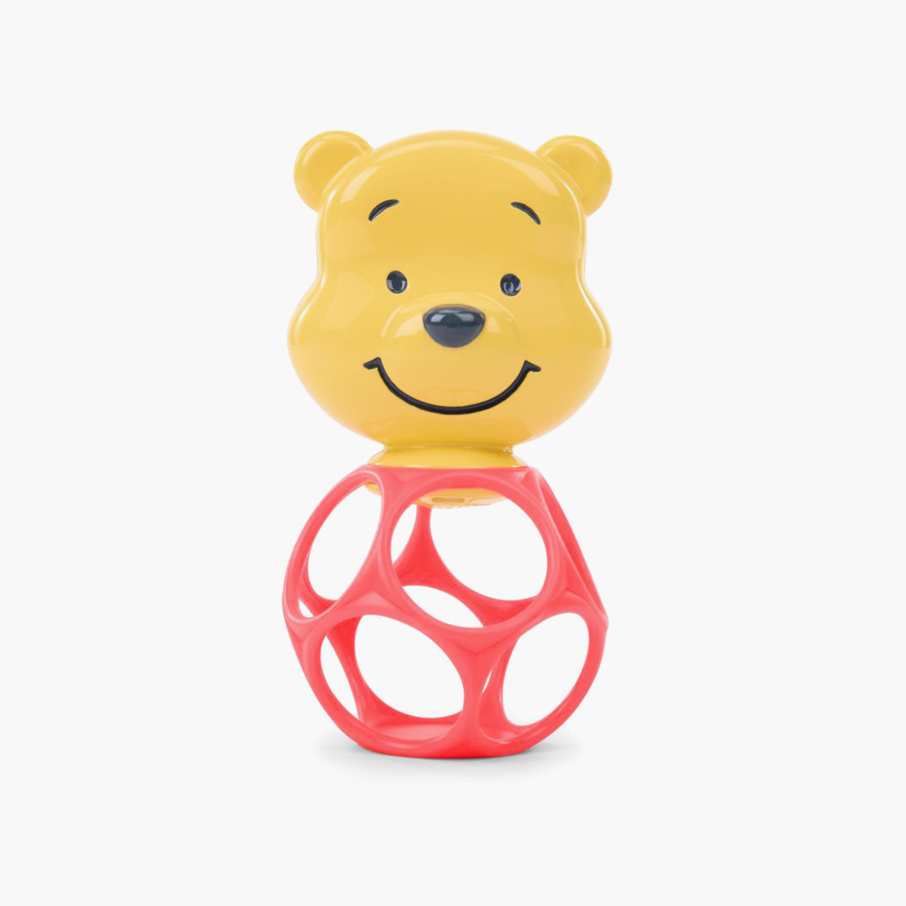 طقم خشخيشة وعضاضة برايت ستارتس ويني ذا بوه هوني اند شيك قطعتين-toys-babyandtoddlertoys-rattlesandteethers-image-2