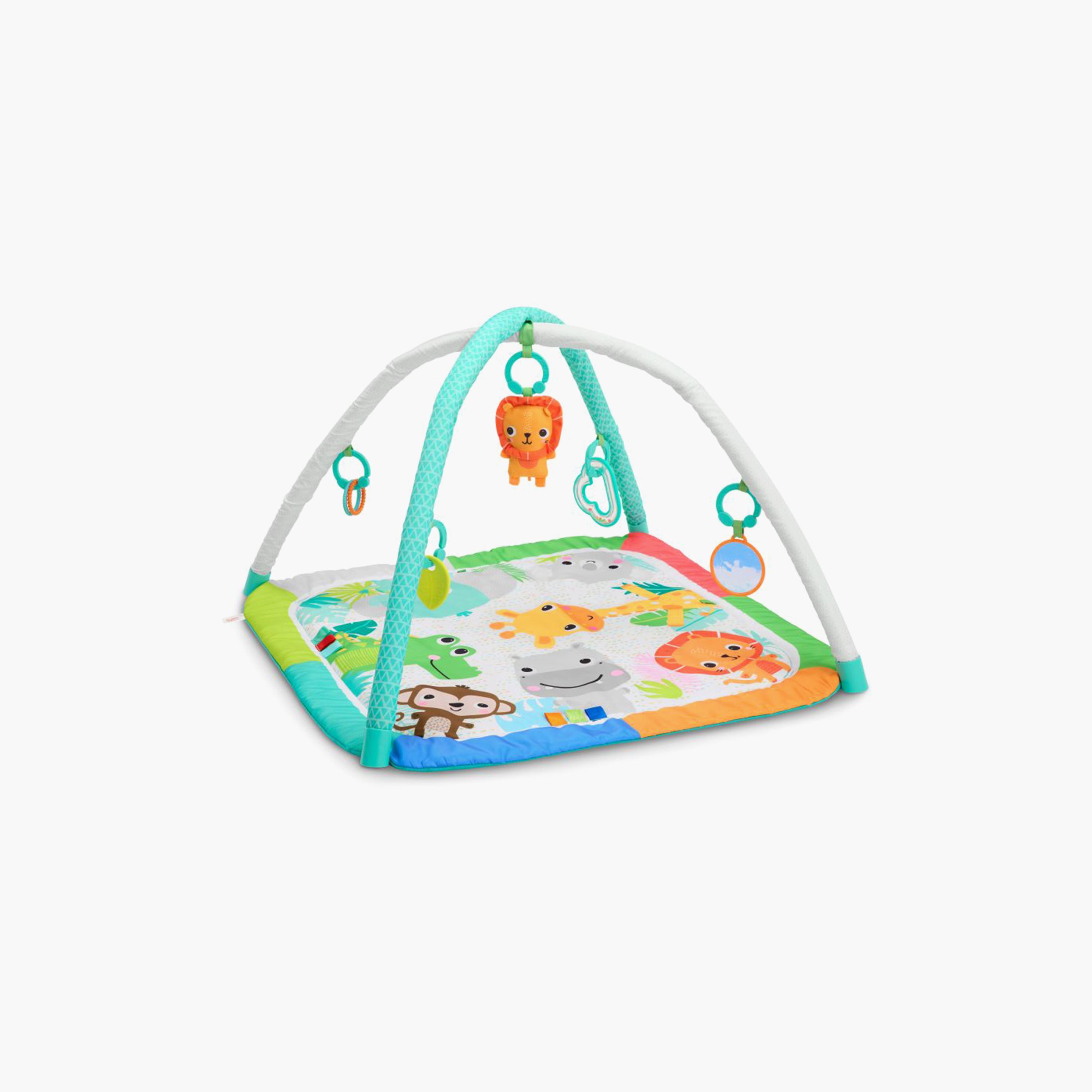 Bright Starts Wild Wiggles Jungle Jubilee Activity Play Mat Set-baby-infantactivity-playpensandplaymats-image-1