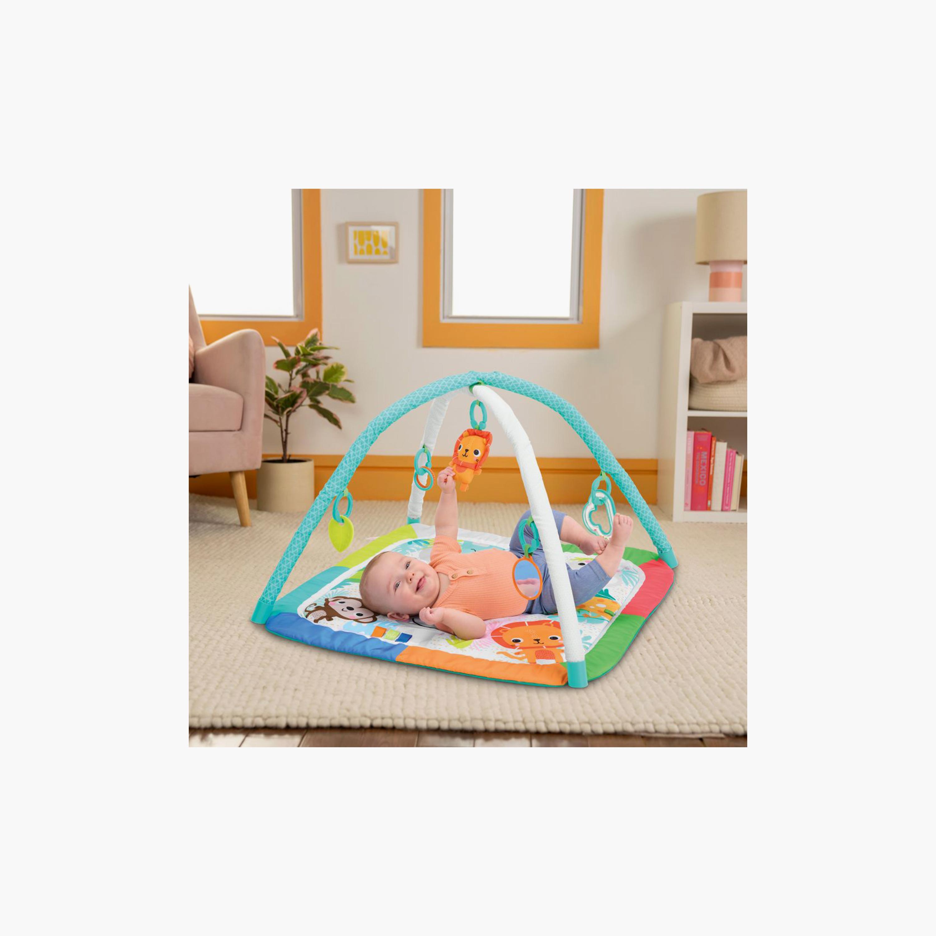 Bright Starts Wild Wiggles Jungle Jubilee Activity Play Mat Set-baby-infantactivity-playpensandplaymats-image-2