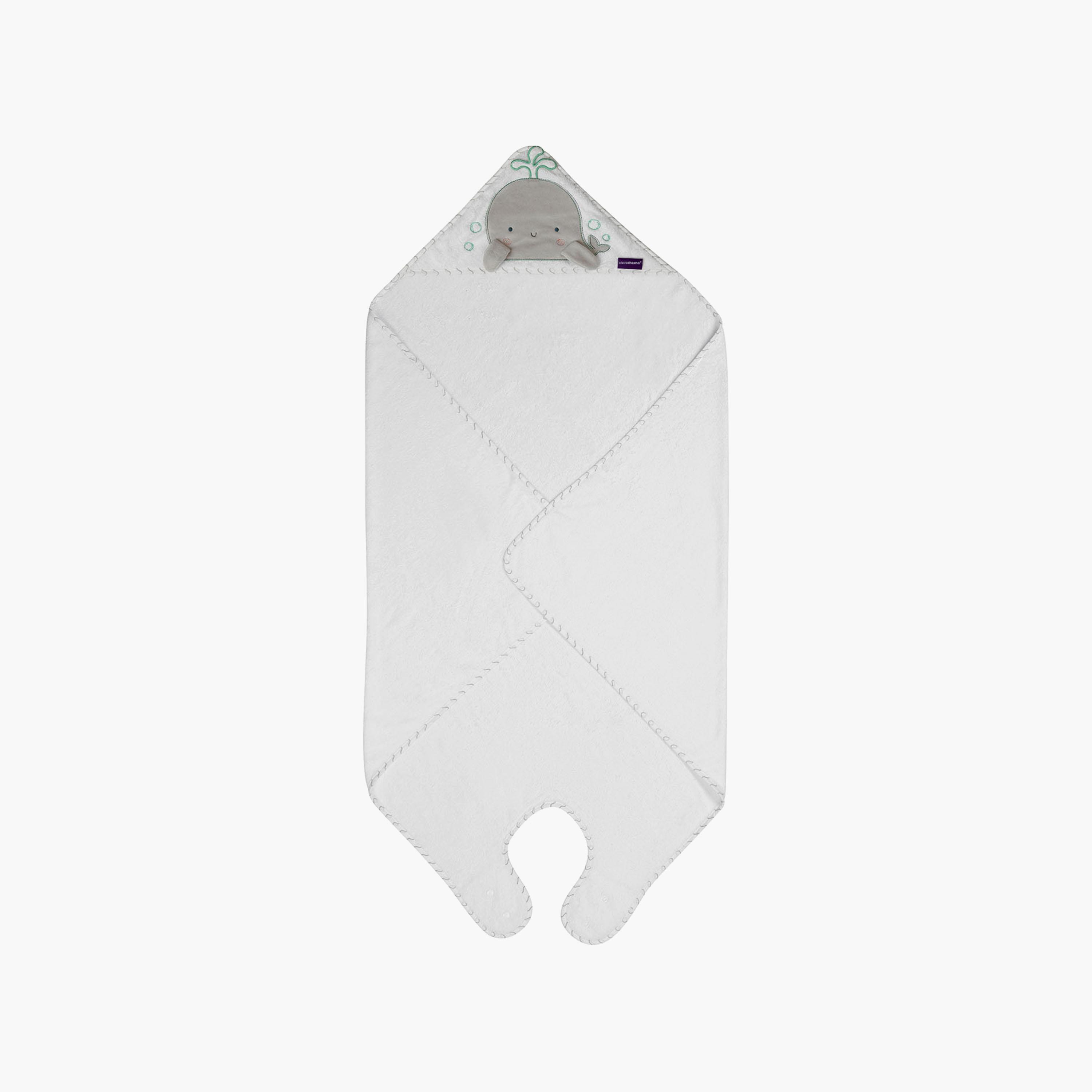 Clinamina Bamboo Apron Baby Bath Towel-baby-bathandcare-towels-image-1