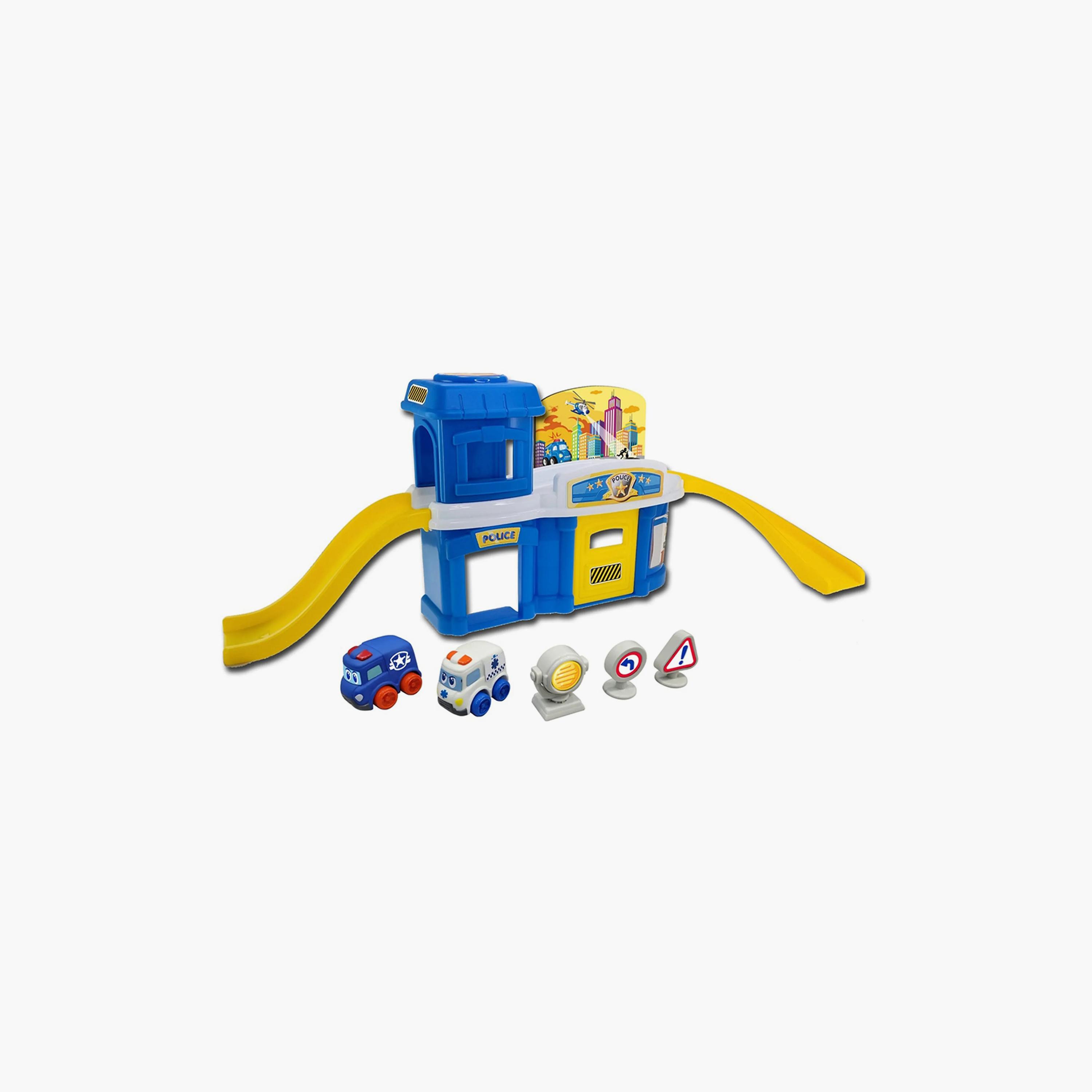 مجموعة لعب محطة الشرطة، 13 قطعة من ليتل ليرنر-toys-roleplay-policeanddetectivesets-image-1