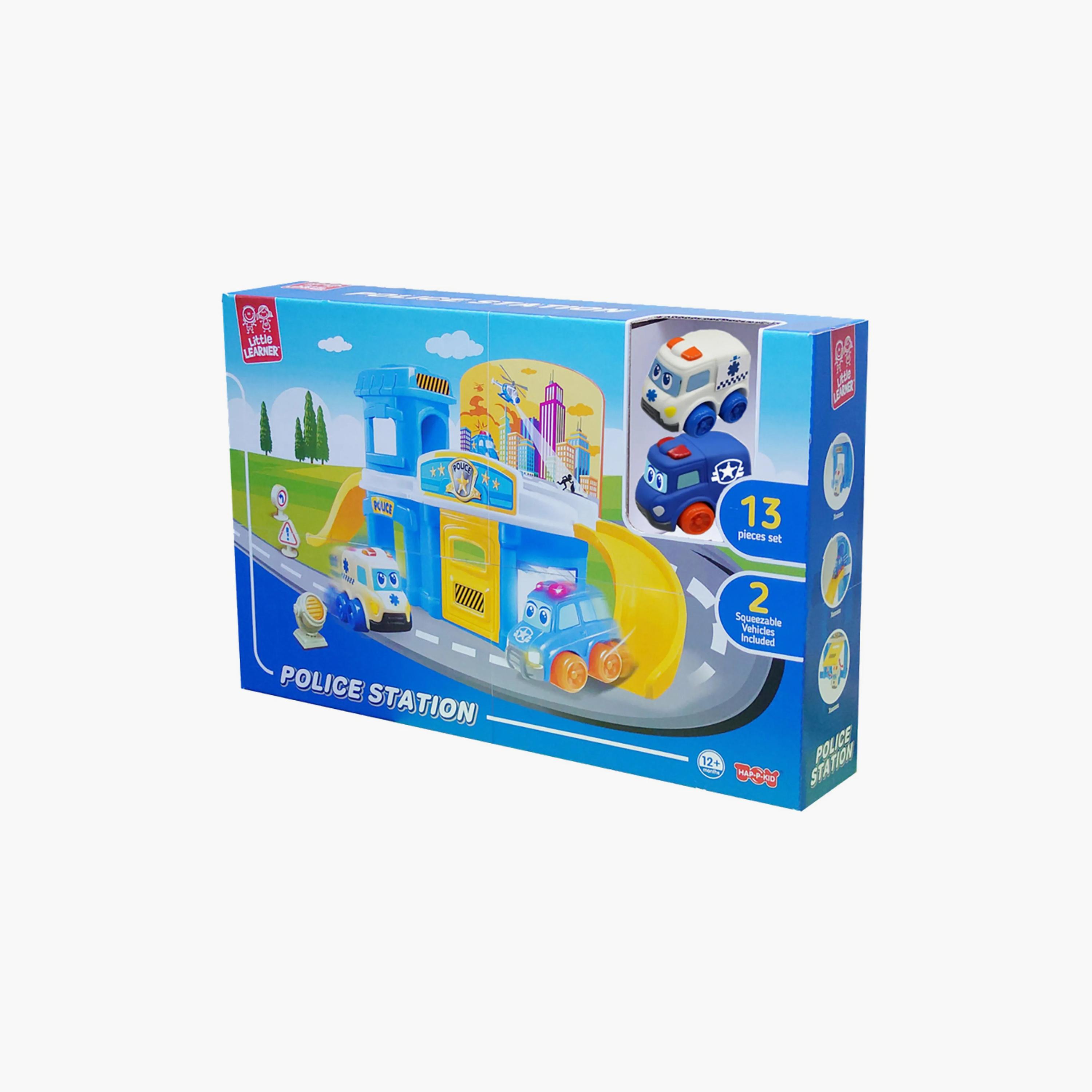 مجموعة لعب محطة الشرطة، 13 قطعة من ليتل ليرنر-toys-roleplay-policeanddetectivesets-image-3