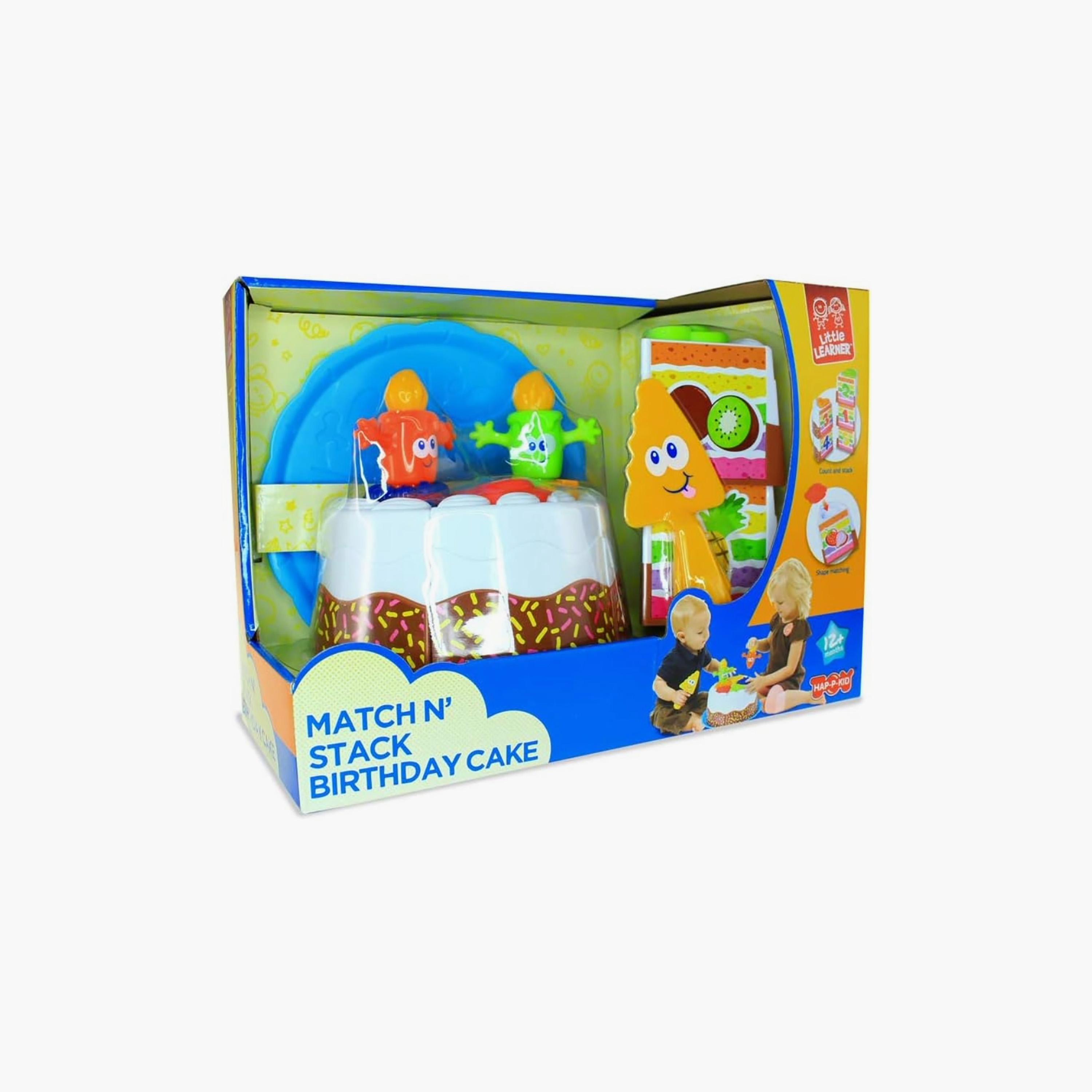 Little Learner Match & Stack Birthday Cake-toys-roleplay-playfoods-image-4