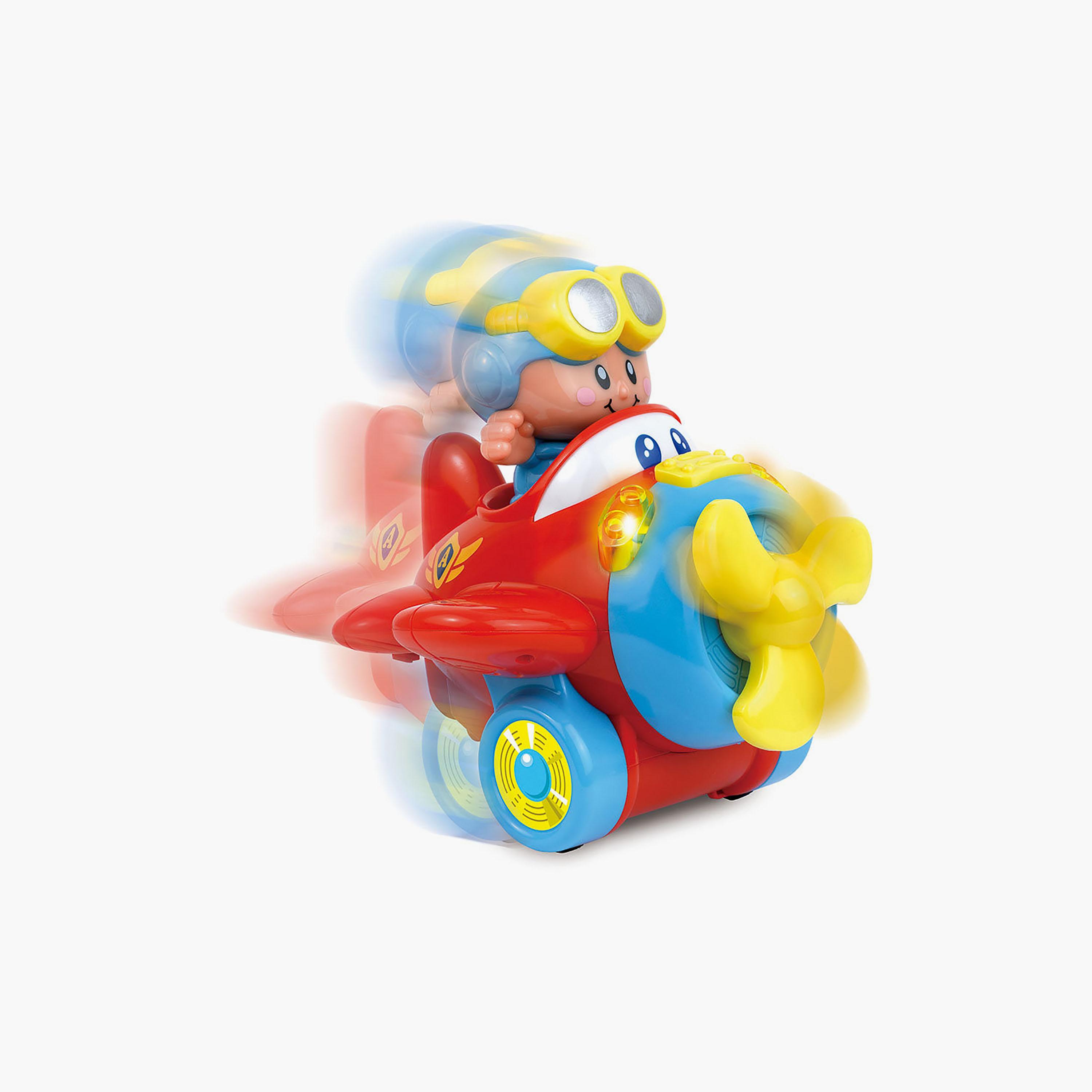 لعبة طائرة "شيك آند موف" مع مجسم طيار من ليتل ليرنر-toys-babyandtoddlertoys-learningtoys-image-2
