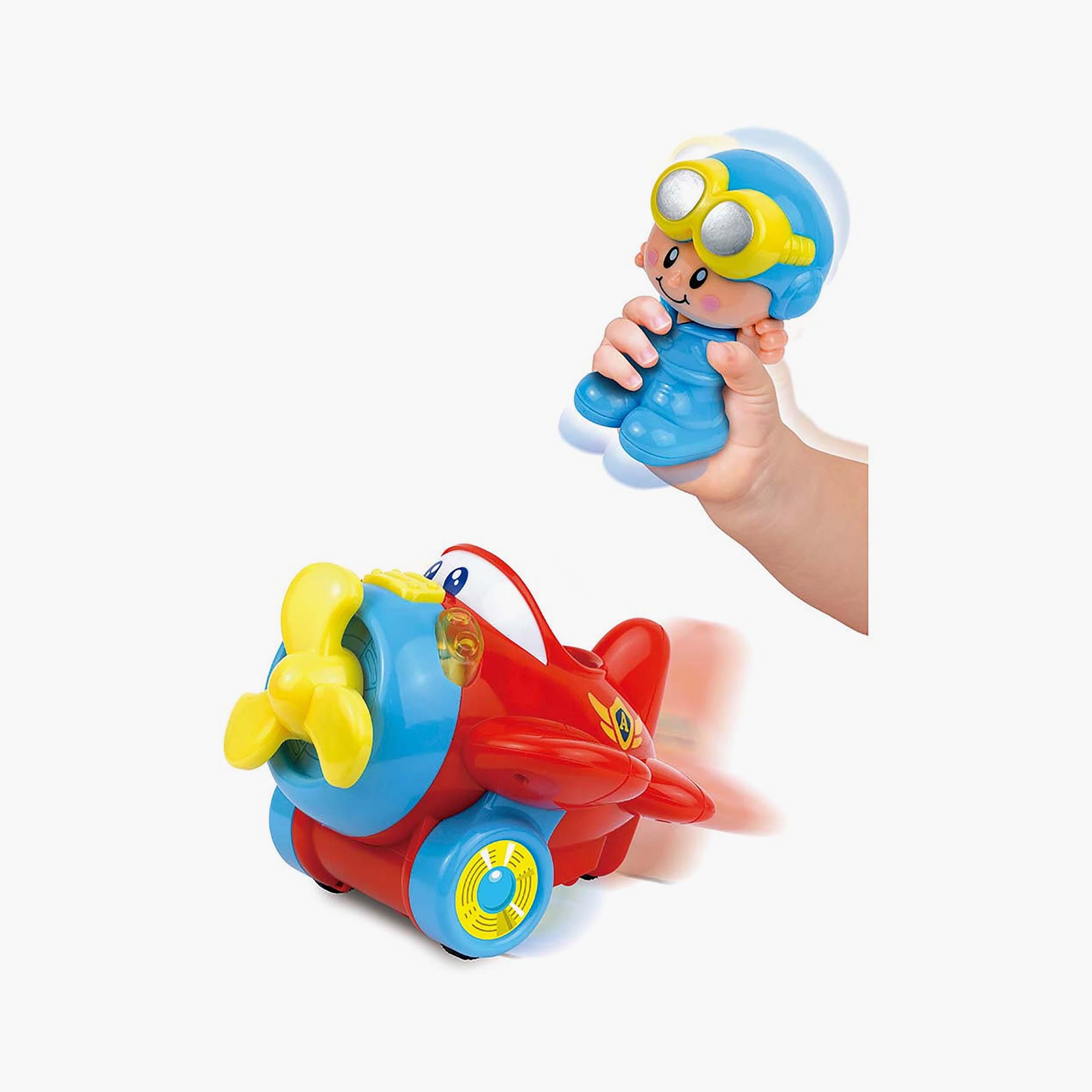 لعبة طائرة "شيك آند موف" مع مجسم طيار من ليتل ليرنر-toys-babyandtoddlertoys-learningtoys-image-3