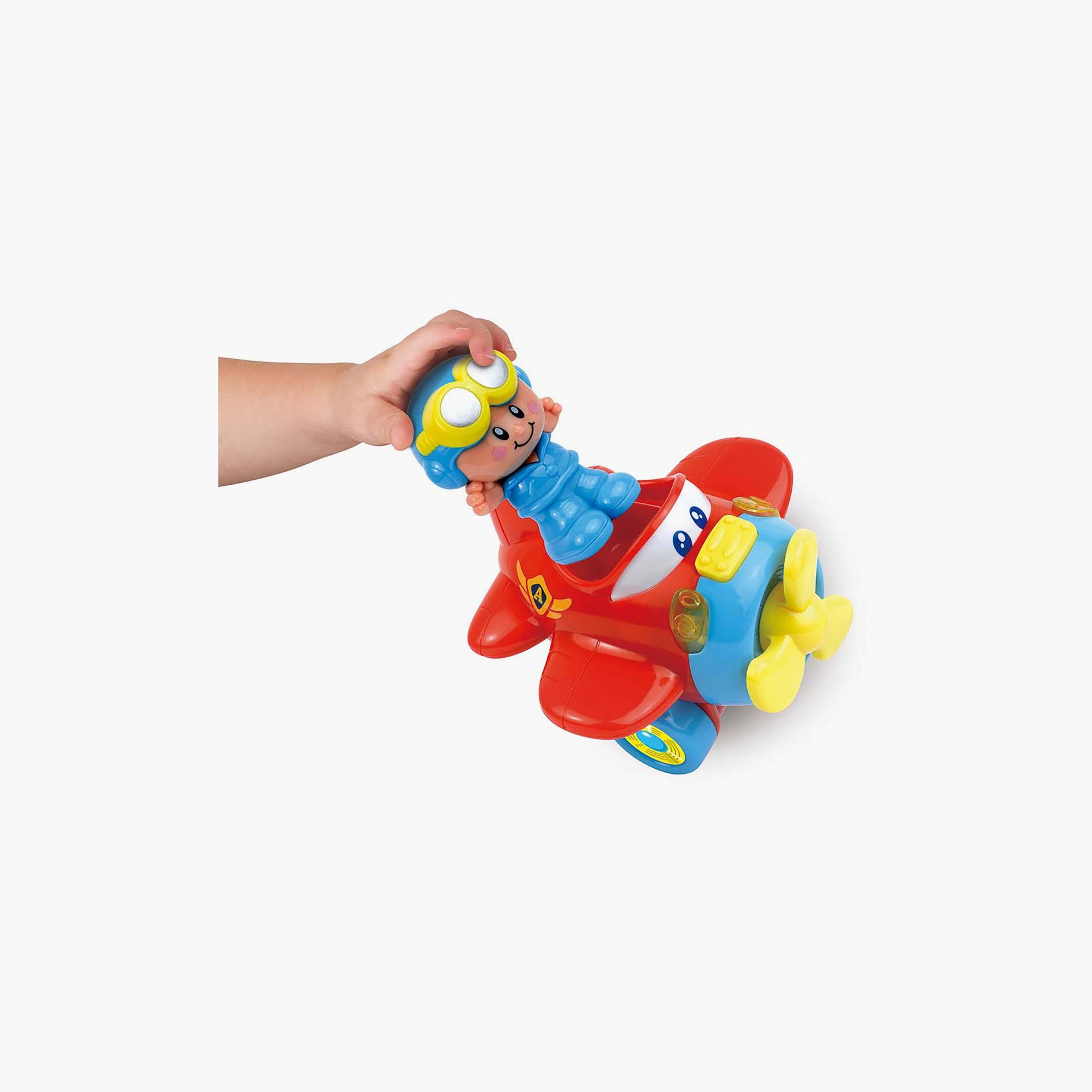 لعبة طائرة "شيك آند موف" مع مجسم طيار من ليتل ليرنر-toys-babyandtoddlertoys-learningtoys-image-4