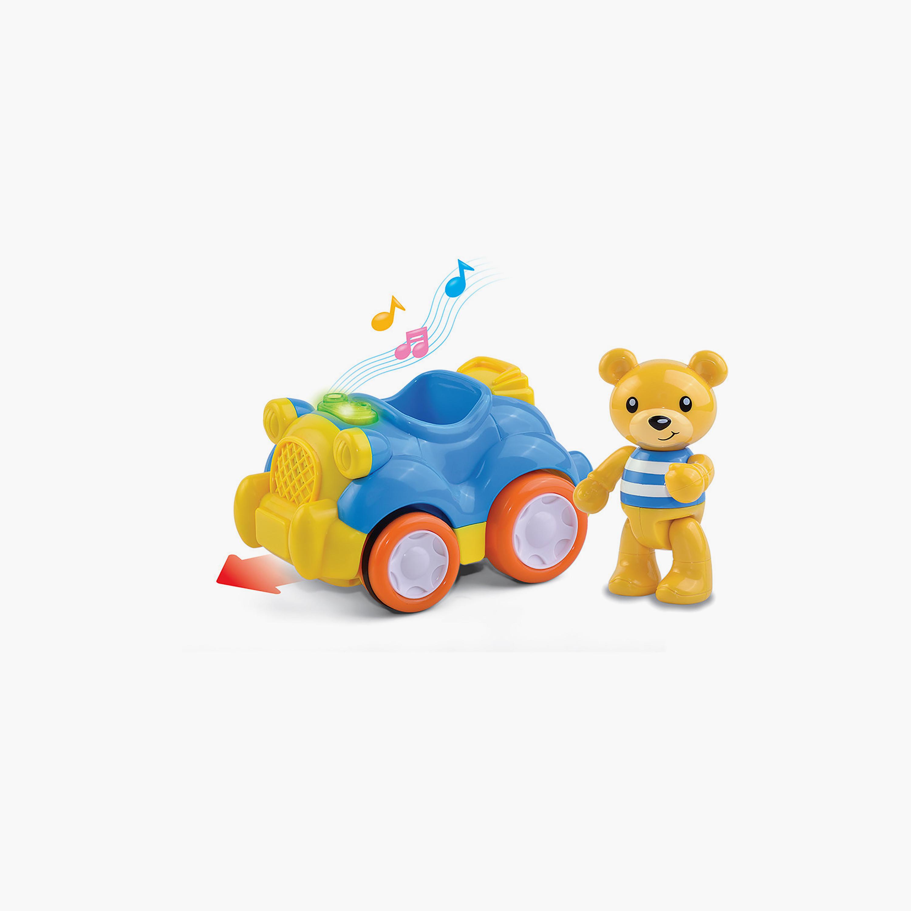 سيارة "رودستر" موسيقية مع مجسم دب من ليتل ليرنر-toys-babyandtoddlertoys-learningtoys-image-1