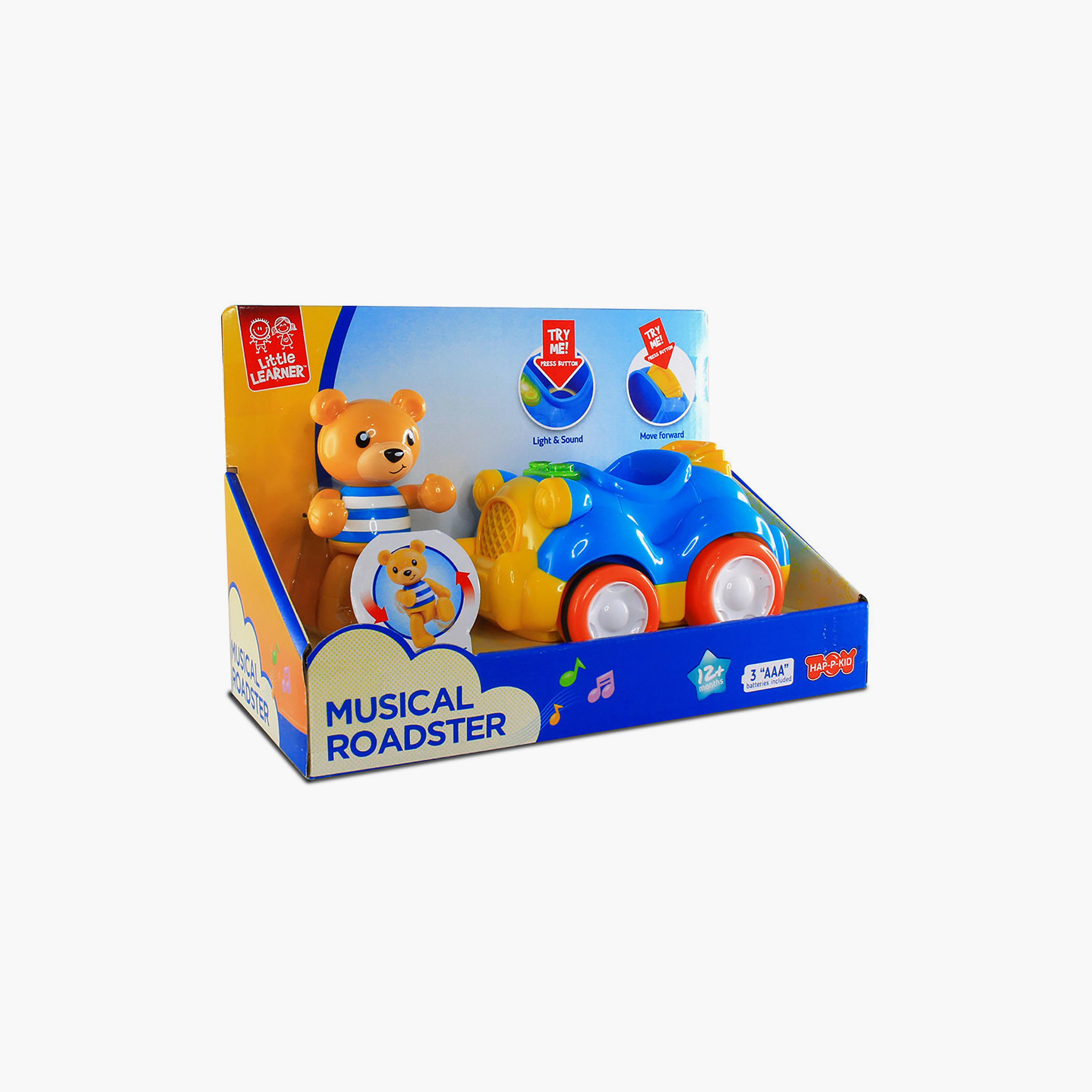 سيارة "رودستر" موسيقية مع مجسم دب من ليتل ليرنر-toys-babyandtoddlertoys-learningtoys-image-4