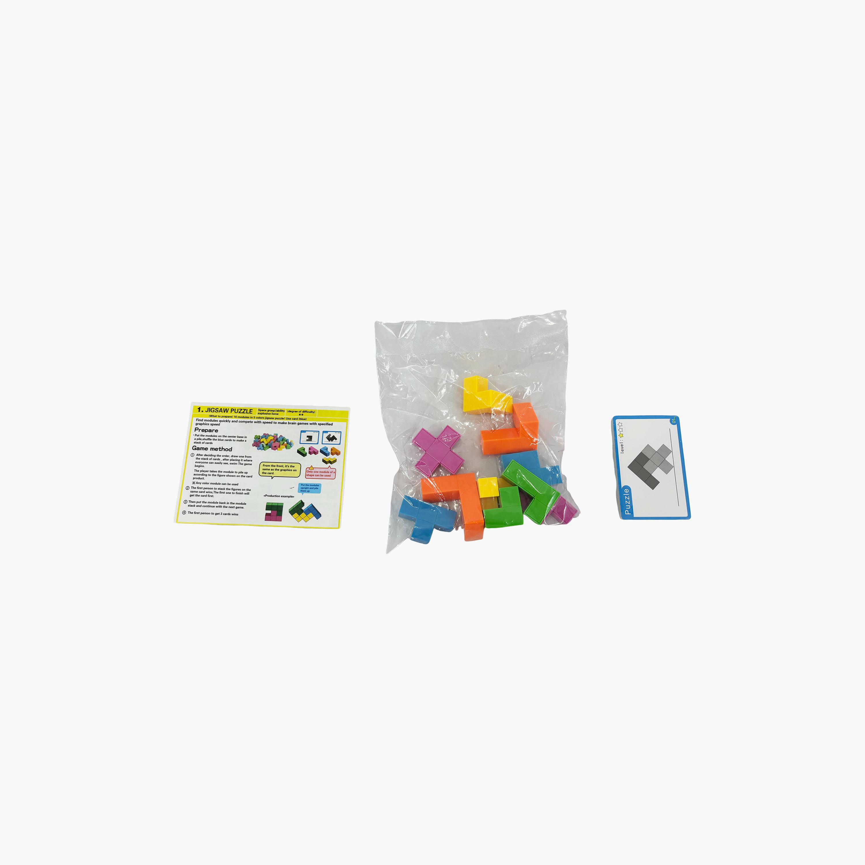 Galaxy Toys Colourful 3D Puzzle Blocks with Challenging Cards & Storage Bag-toys-indoortoys-boardgames-image-4