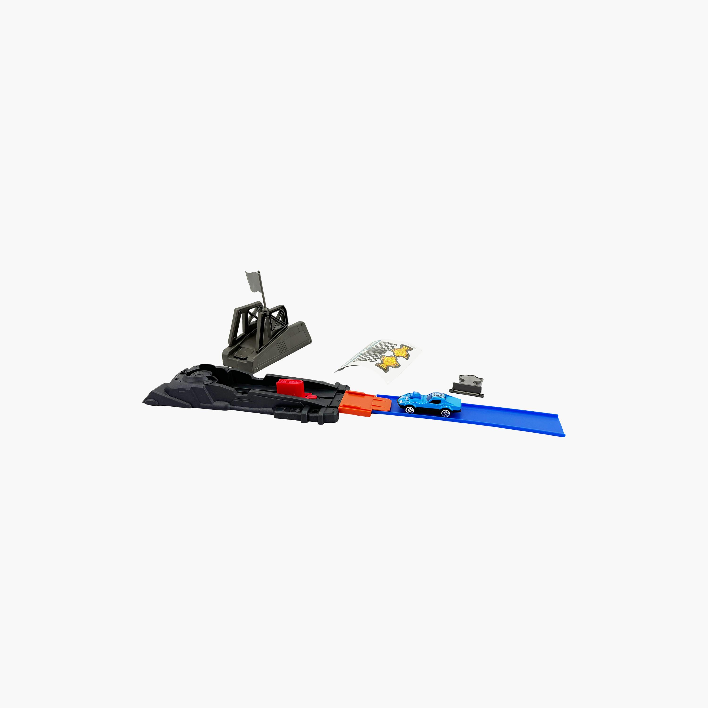 Galaxy Toys Racing Track Playset with Alloy Car-toys-playvehicles-racetracks-image-1