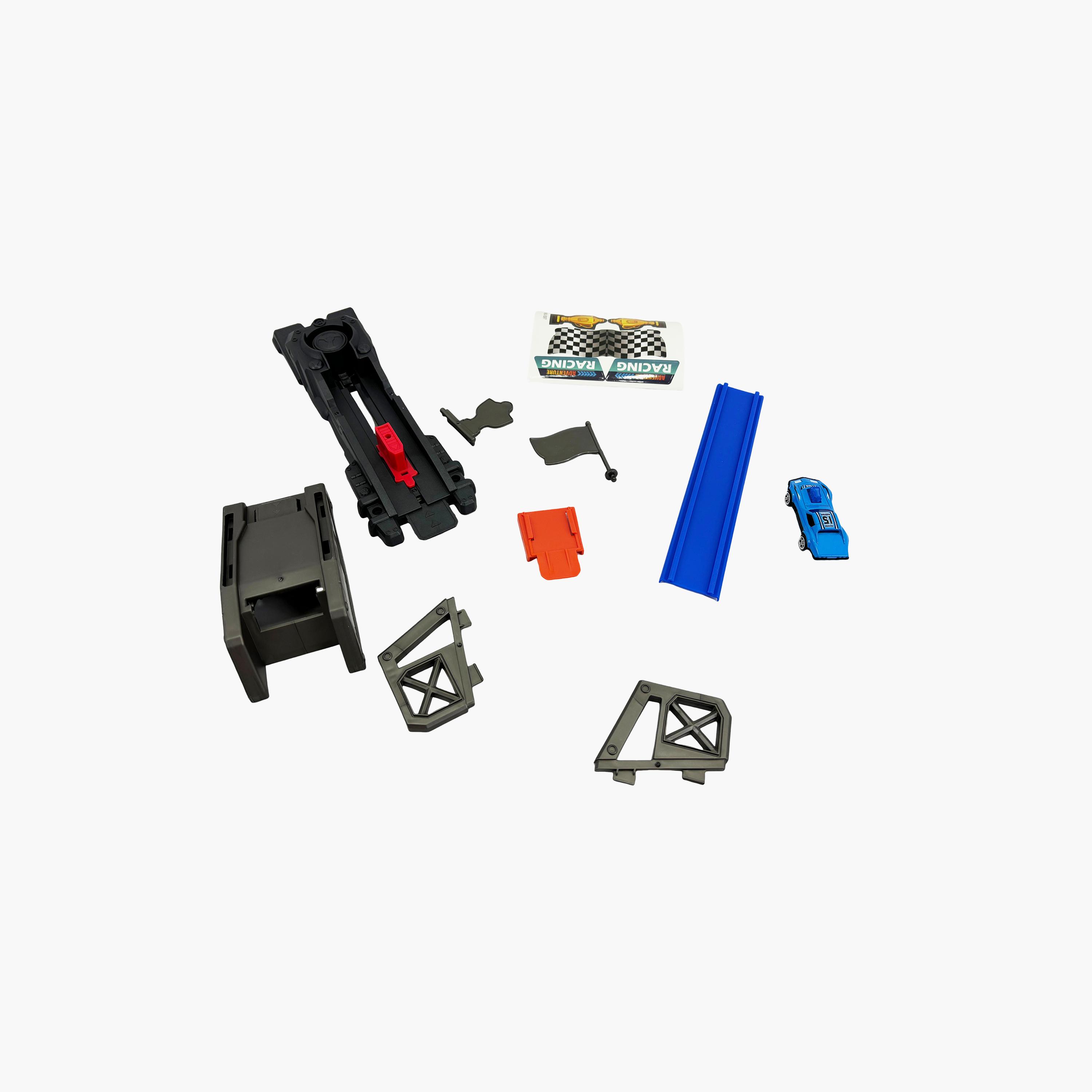 Galaxy Toys Racing Track Playset with Alloy Car-toys-playvehicles-racetracks-image-5