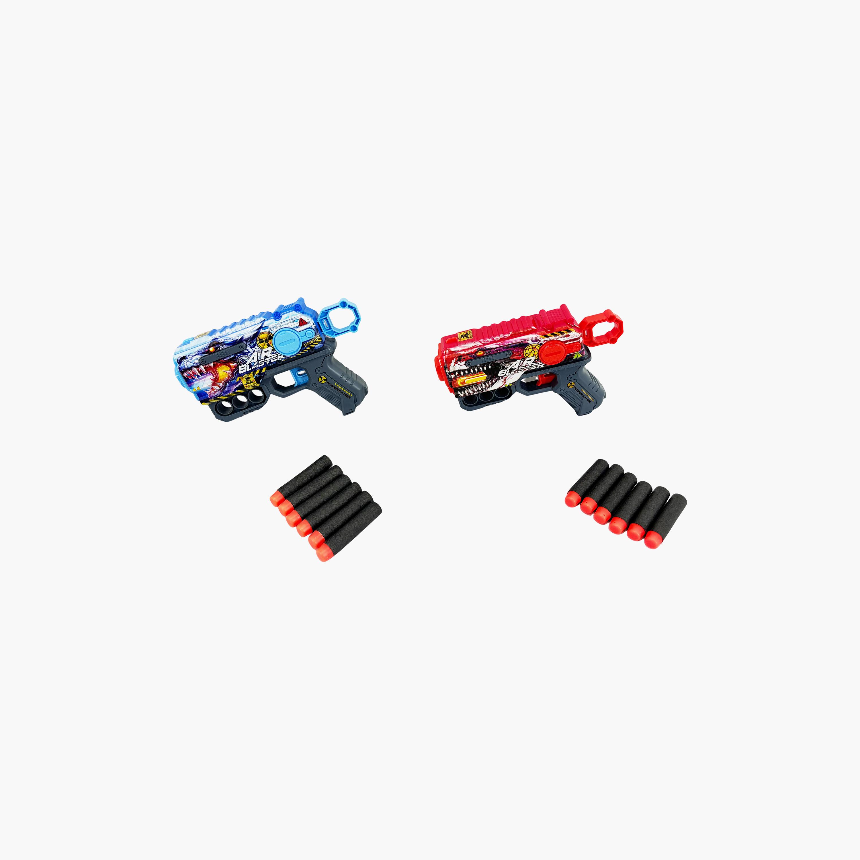 Galaxy Toys 2-Piece Air Blaster Soft Bullet Gun Toy-toys-outdoor-gunsandfoamblasters-image-1