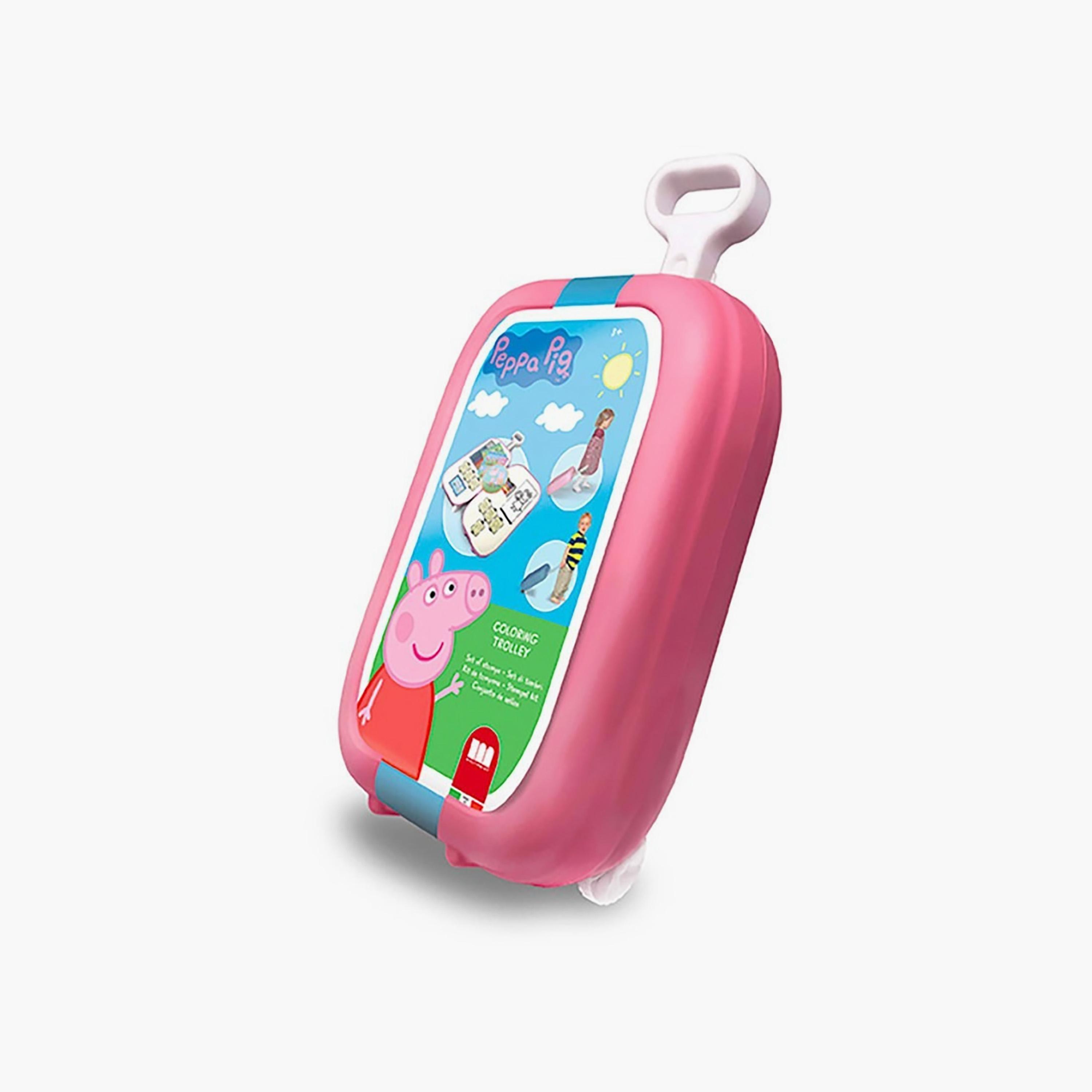 Multiprint Peppa Pig Colouring Trolley Kit-baby-gear-travelaccessories-image-1