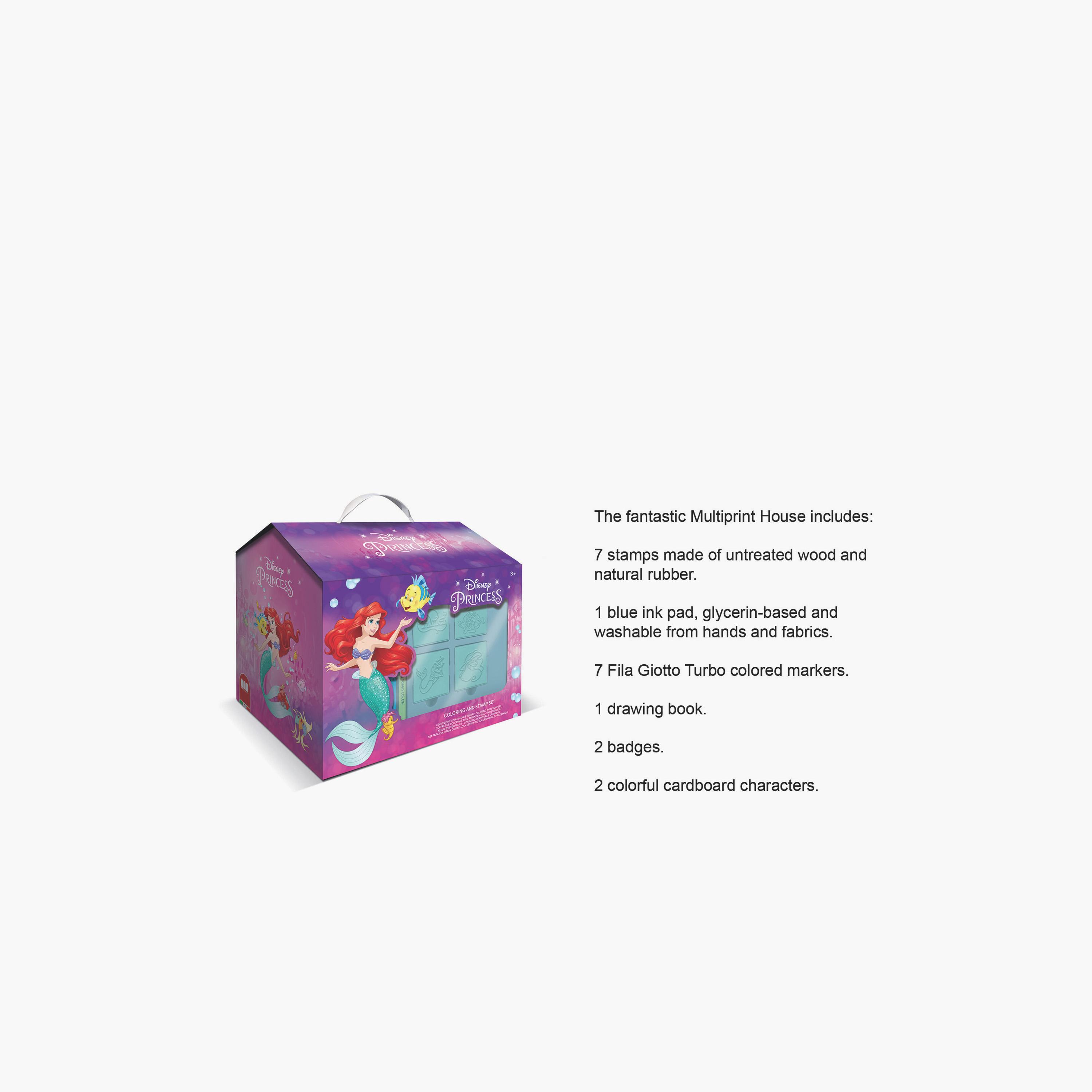 Multiprint Mermaid Little House Creative Stamping & Colouring Set-school-artsandcrafts-image-2