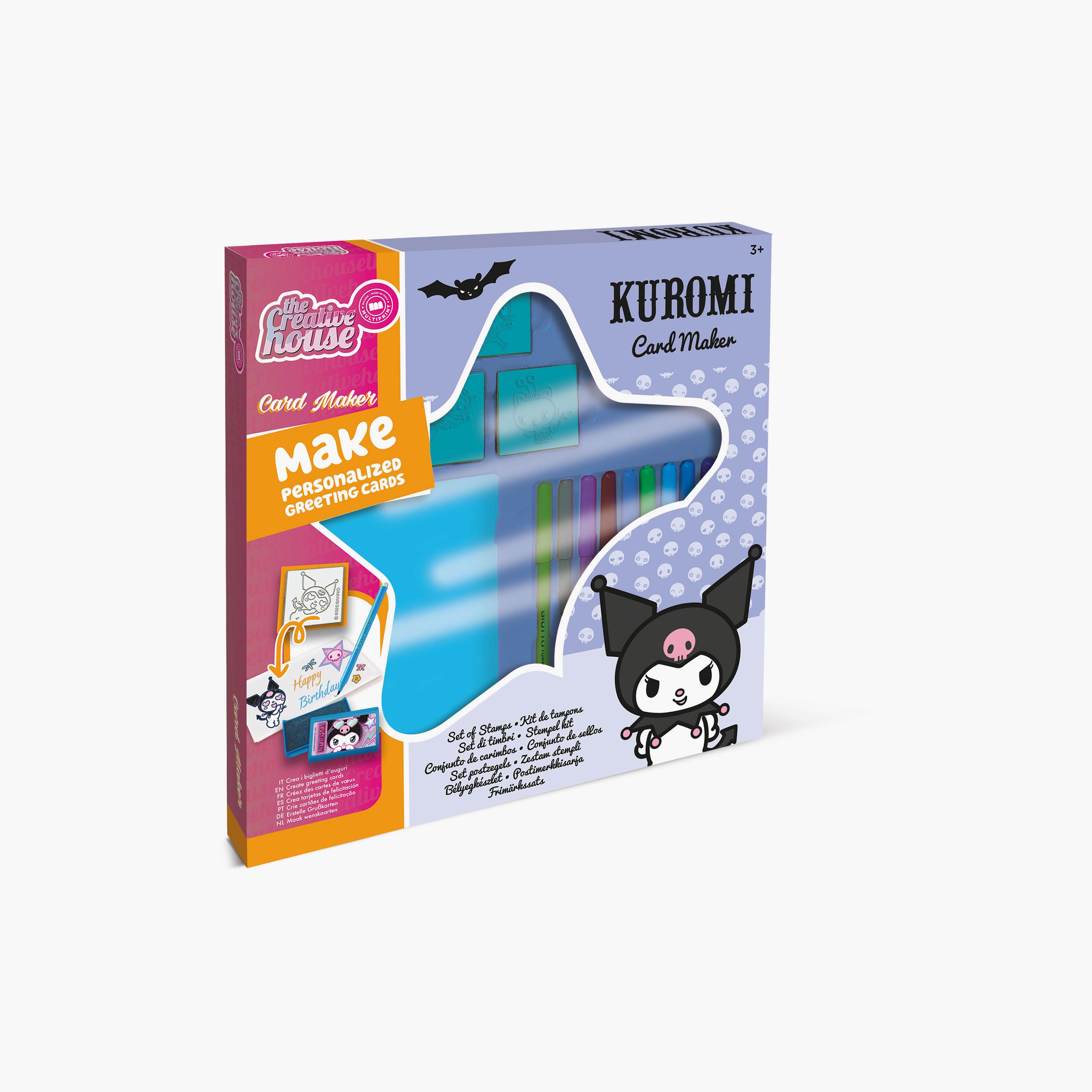 Multiprint Kuromi Greeting Card Maker Set-school-artsandcrafts-image-4