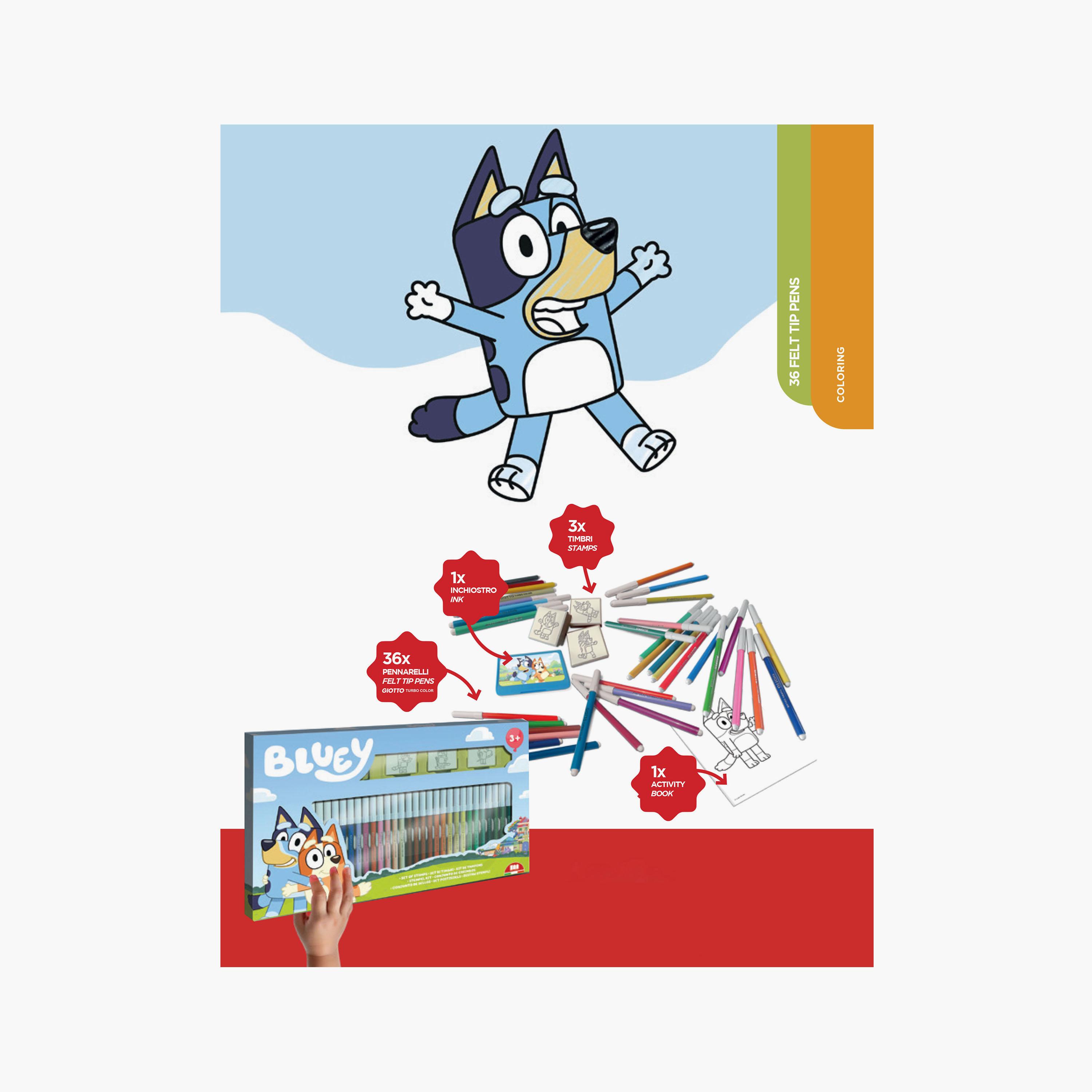 Miraculous Paw Patrol Felt Tip Pen Mini Art Set with Stamps & Colouring Book-school-artsandcrafts-image-2