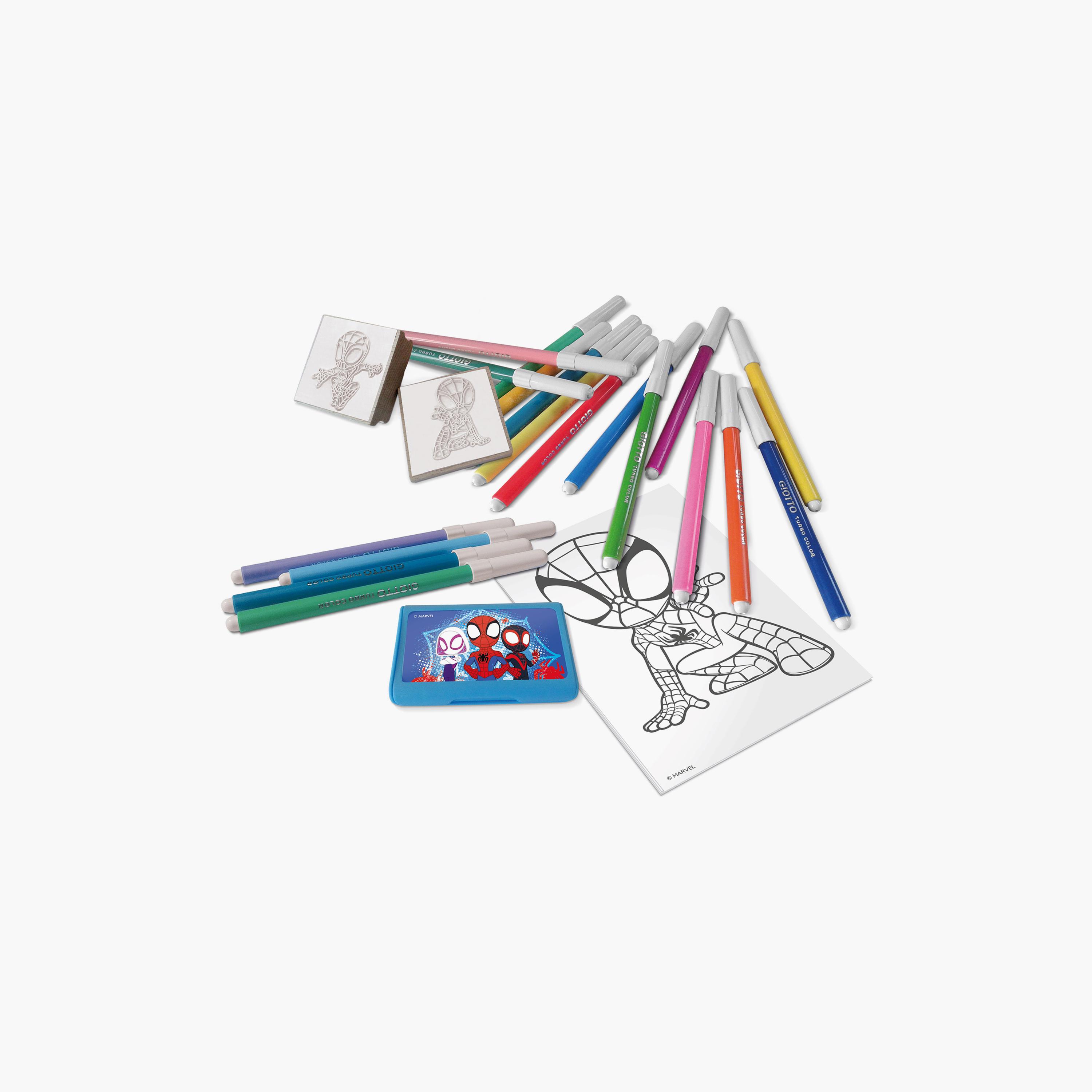 Multiprint Spidey & Friends Felt Tip Pens-school-artsandcrafts-image-1