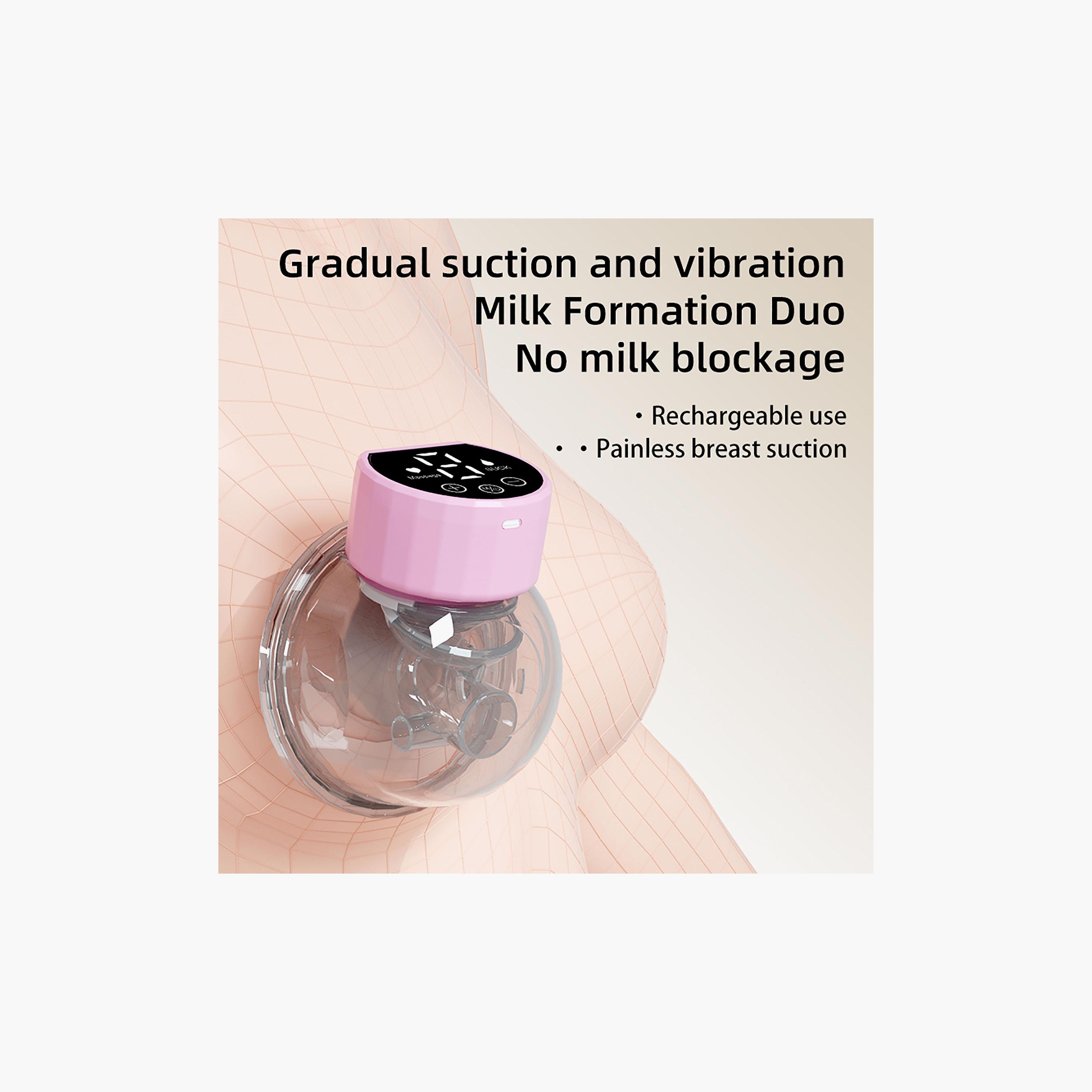 Starmarz Hands-Free Electric Breast Pump with 5 Modes & 10 Levels-baby-feeding-breastfeedingandcare-image-2