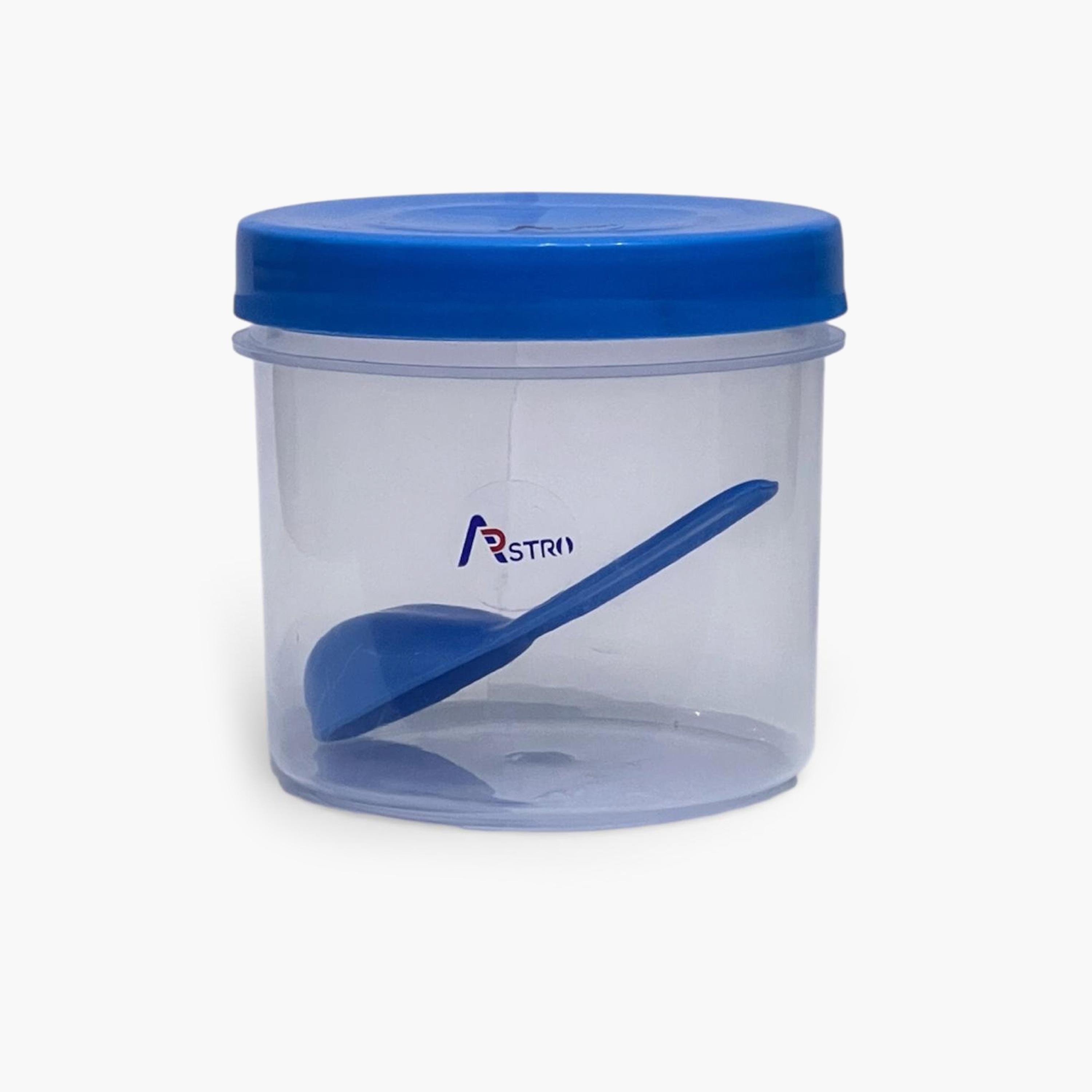 Astro Store Well Polypropylene Container with Spoon - 500 ml-baby-feeding-accessories-image-1