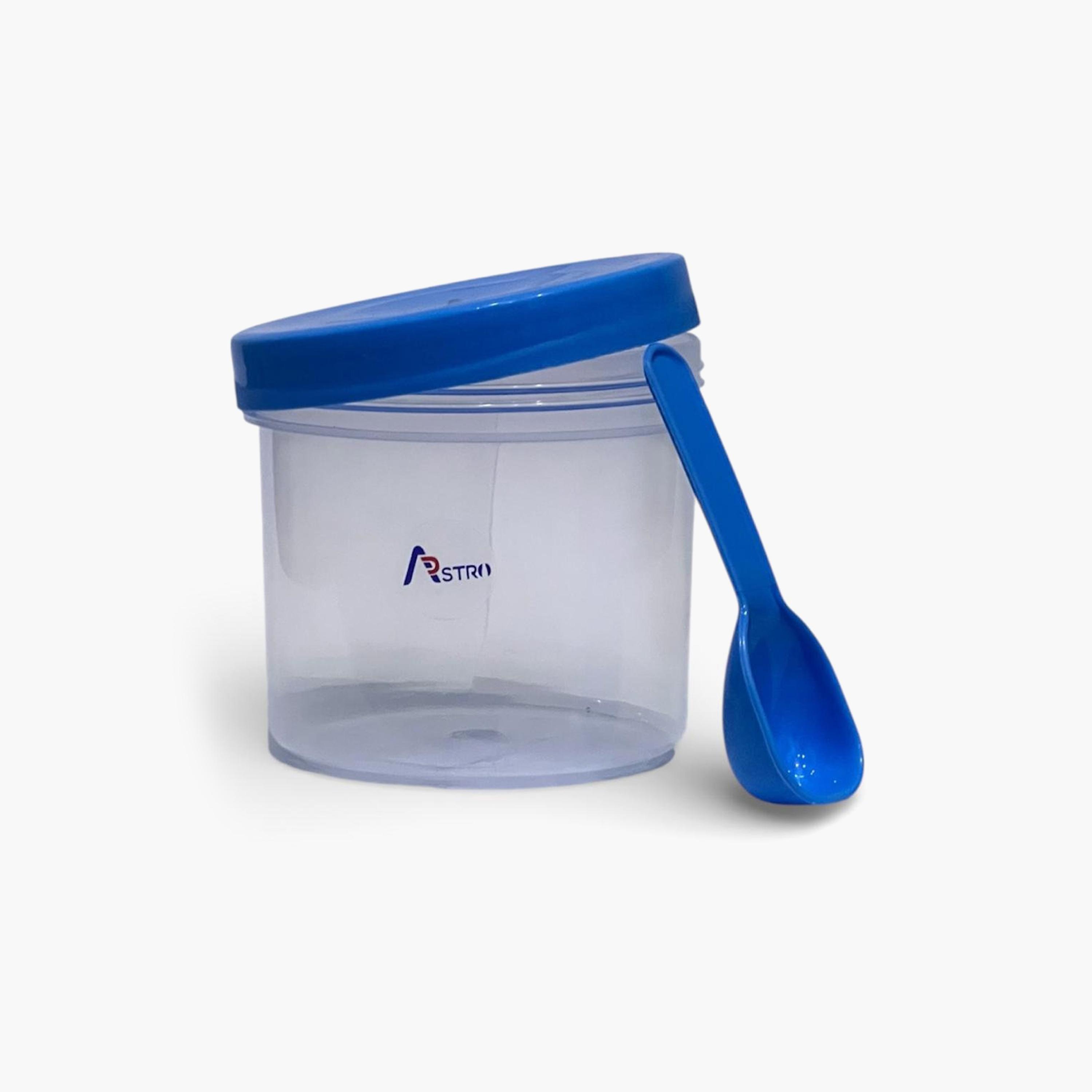Astro Store Well Polypropylene Container with Spoon - 500 ml-baby-feeding-accessories-image-2
