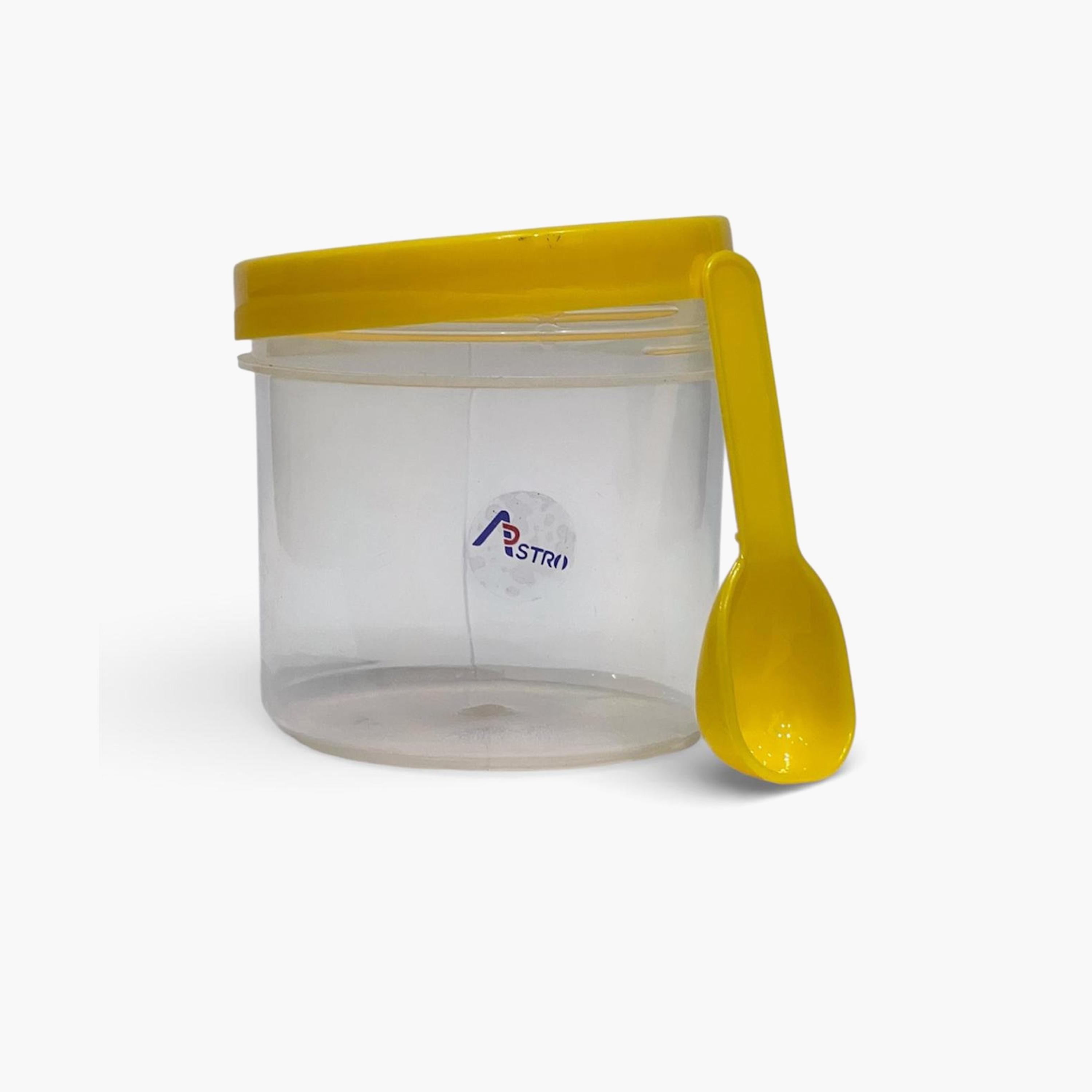 Astro Store Well Polypropylene Container with Spoon - 500 ml-baby-feeding-accessories-image-2
