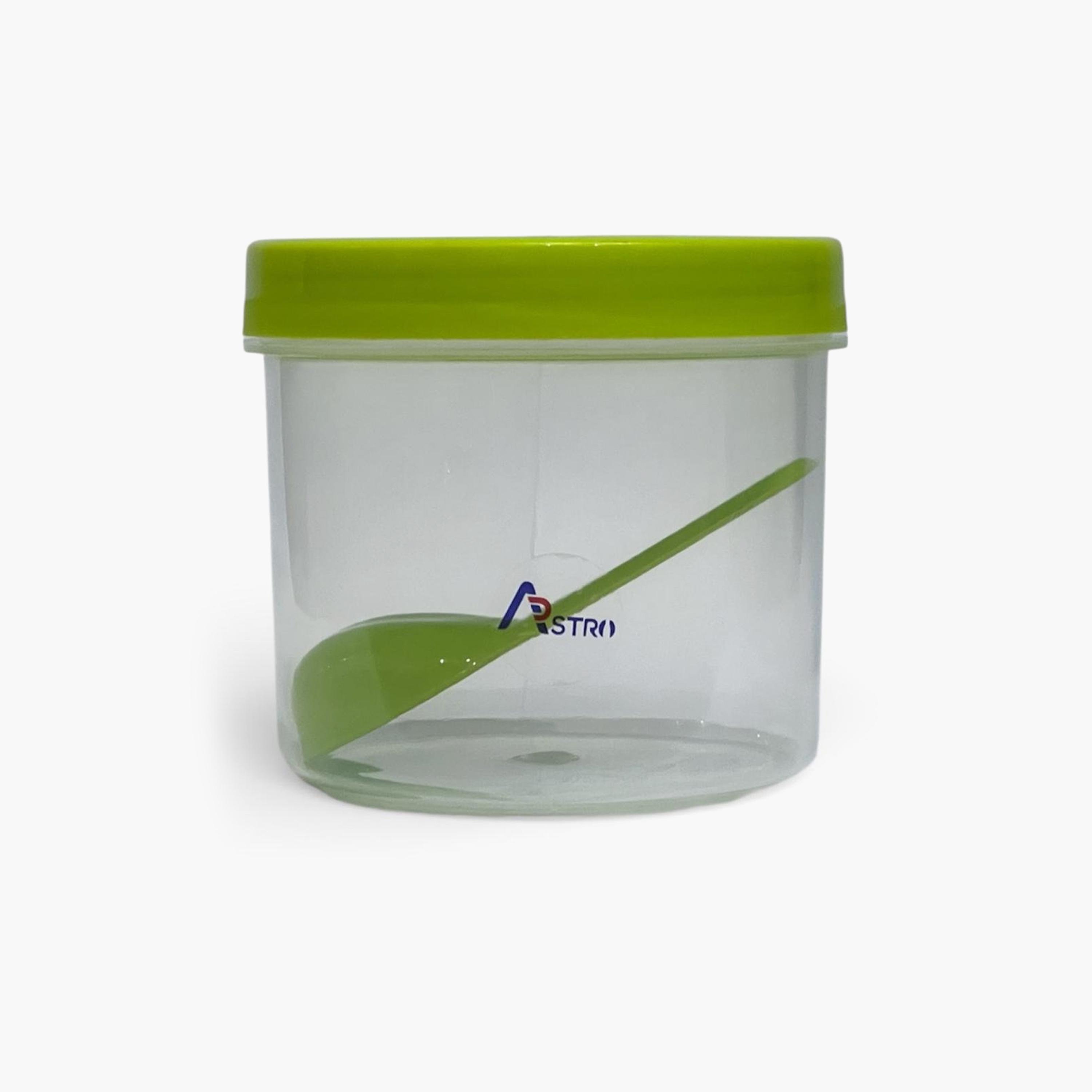 Astro Store Well Polypropylene Container with Spoon - 500 ml-baby-feeding-accessories-image-1