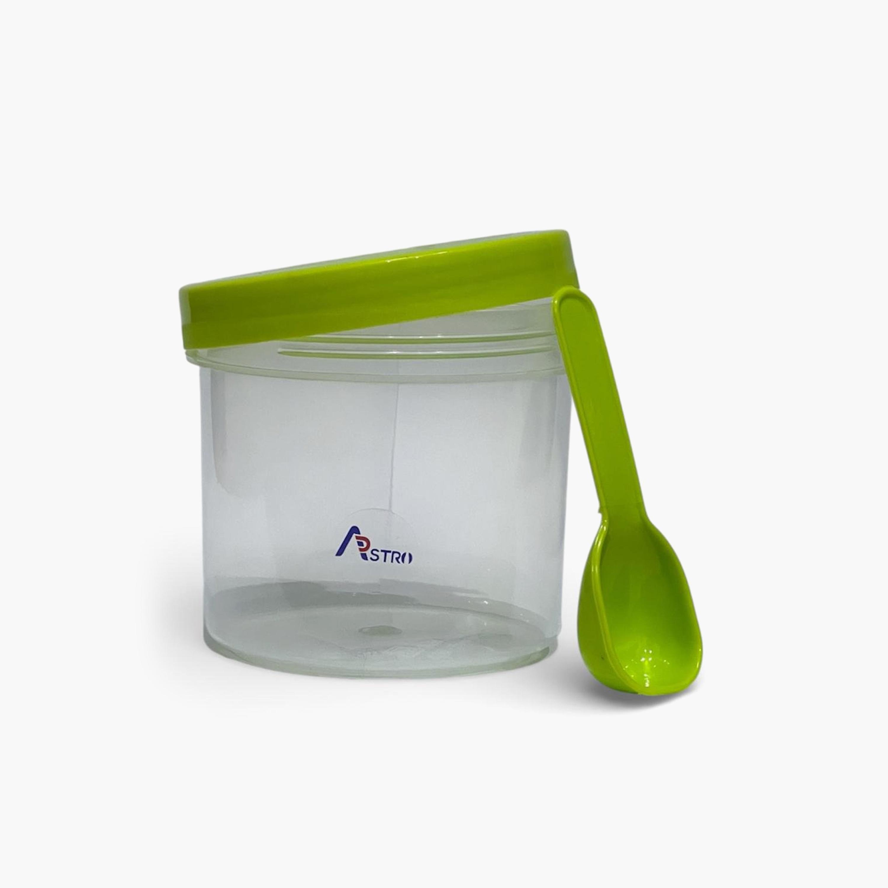 Astro Store Well Polypropylene Container with Spoon - 500 ml-baby-feeding-accessories-image-2